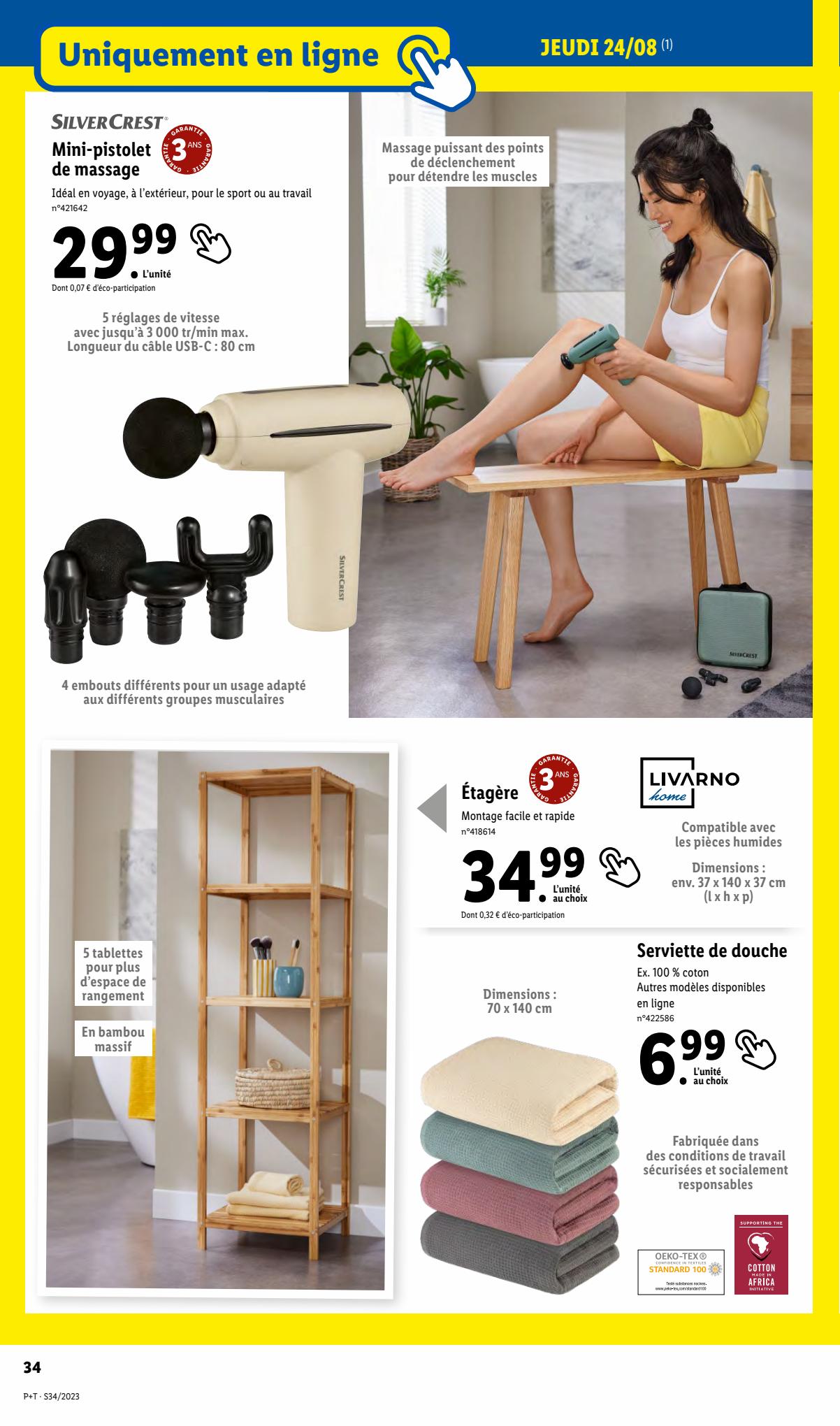 Catalogue Lidl 23 – 29 Août 2023 Page 36