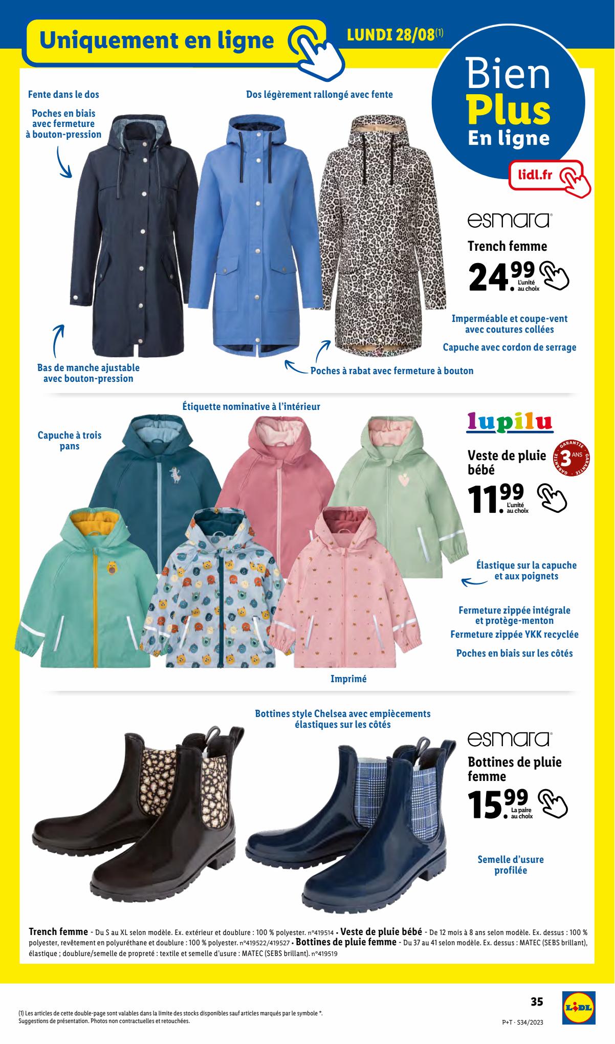 Catalogue Lidl 23 – 29 Août 2023 Page 37