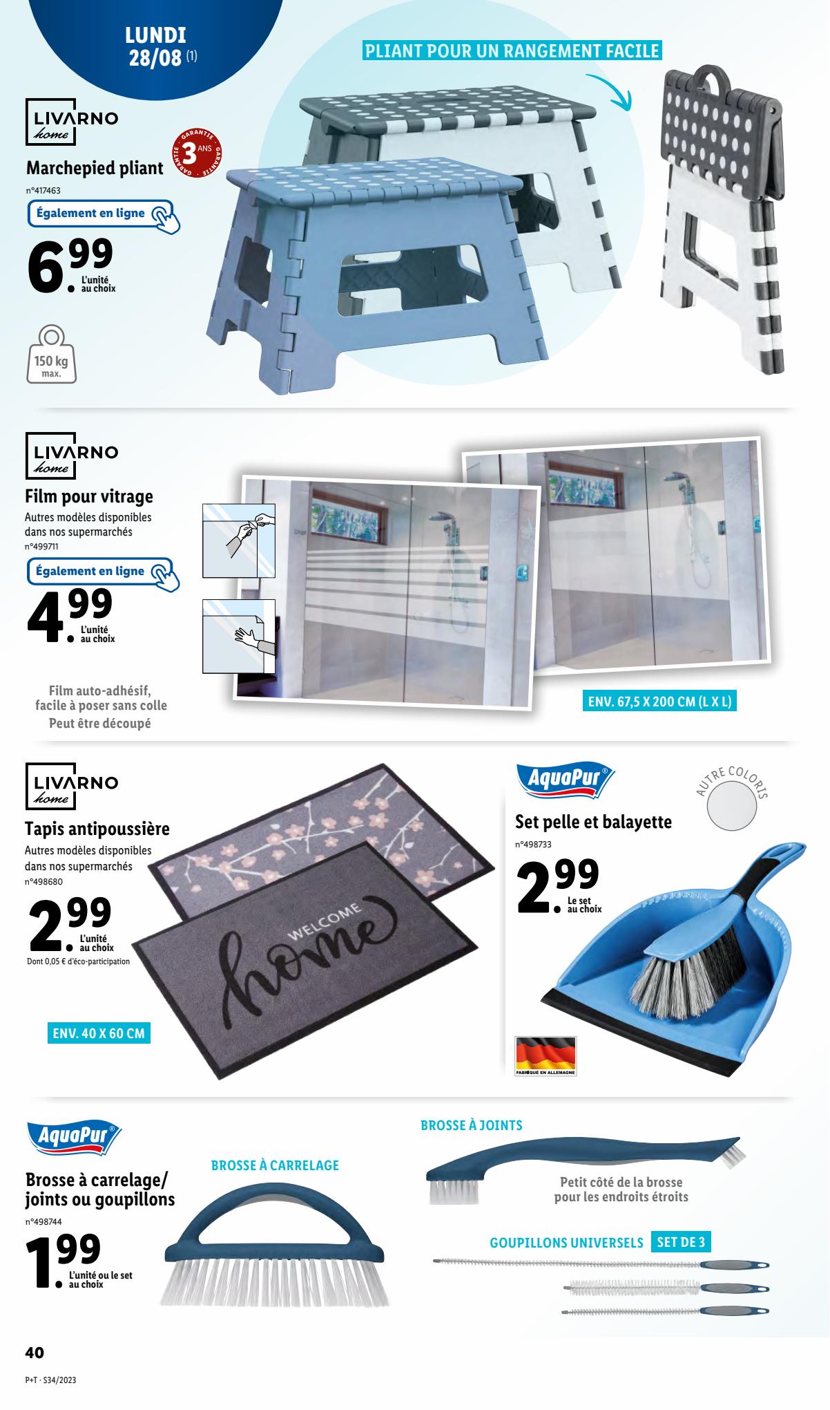 Catalogue Lidl 23 – 29 Août 2023 Page 42