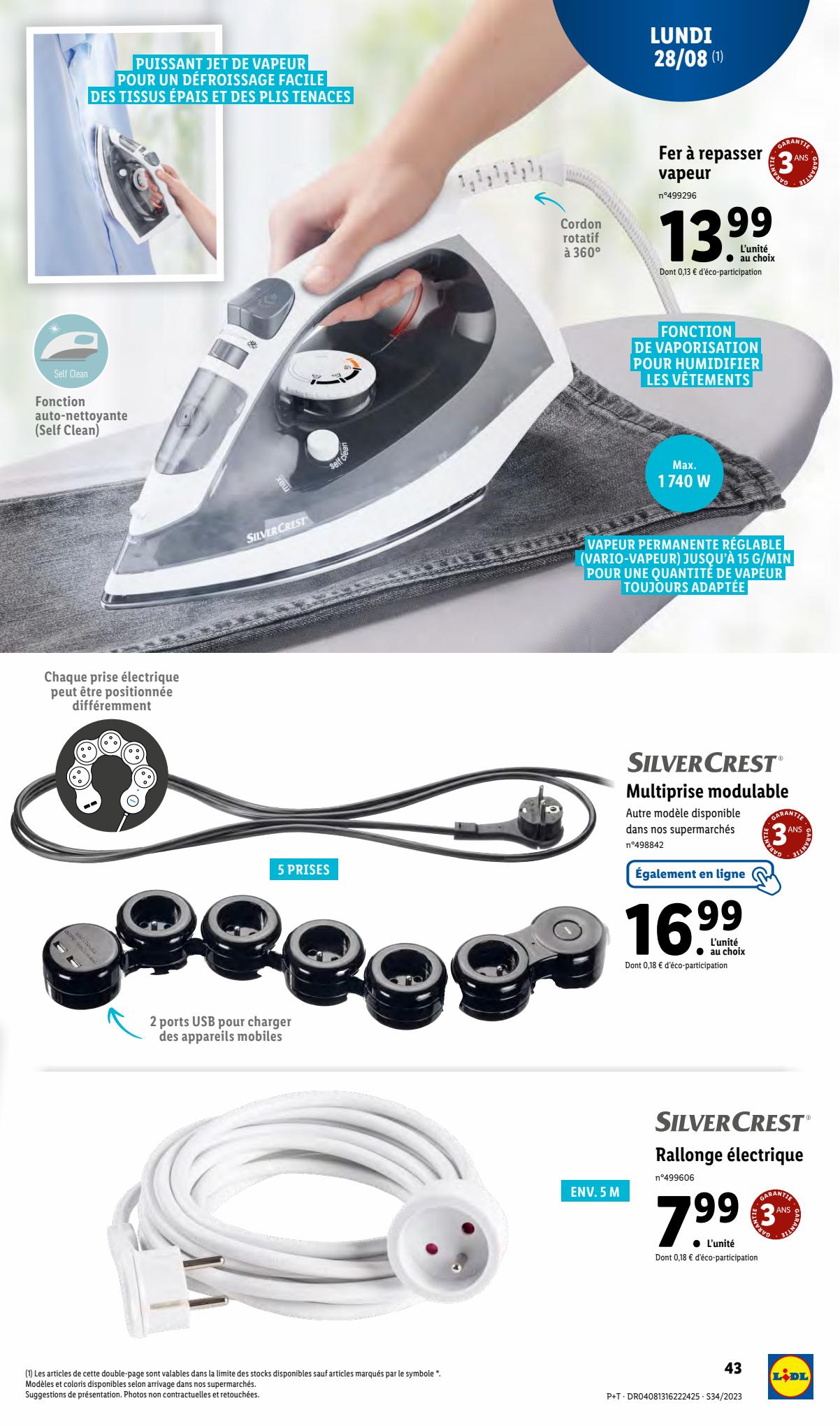 Catalogue Lidl 23 – 29 Août 2023 Page 45