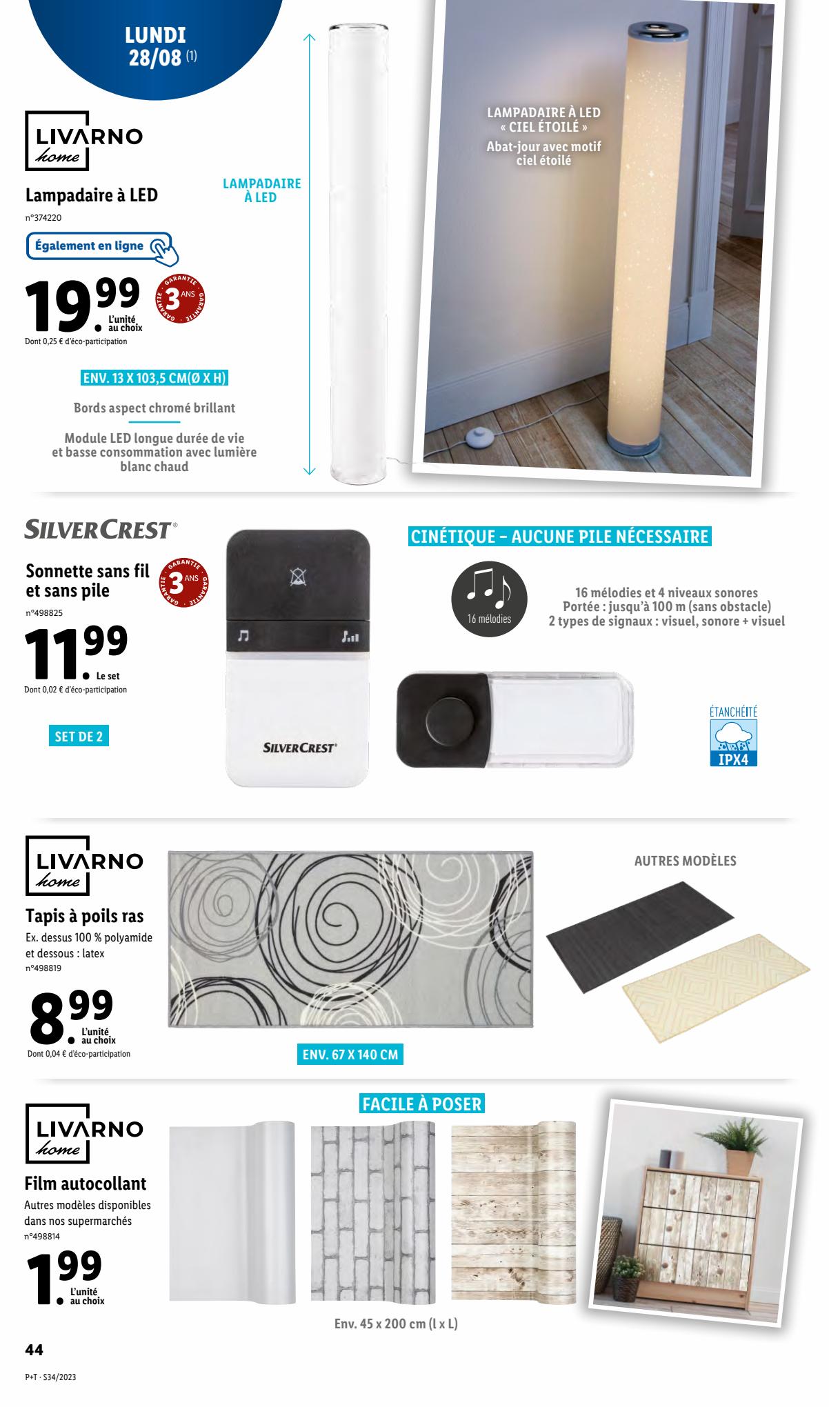 Catalogue Lidl 23 – 29 Août 2023 Page 46