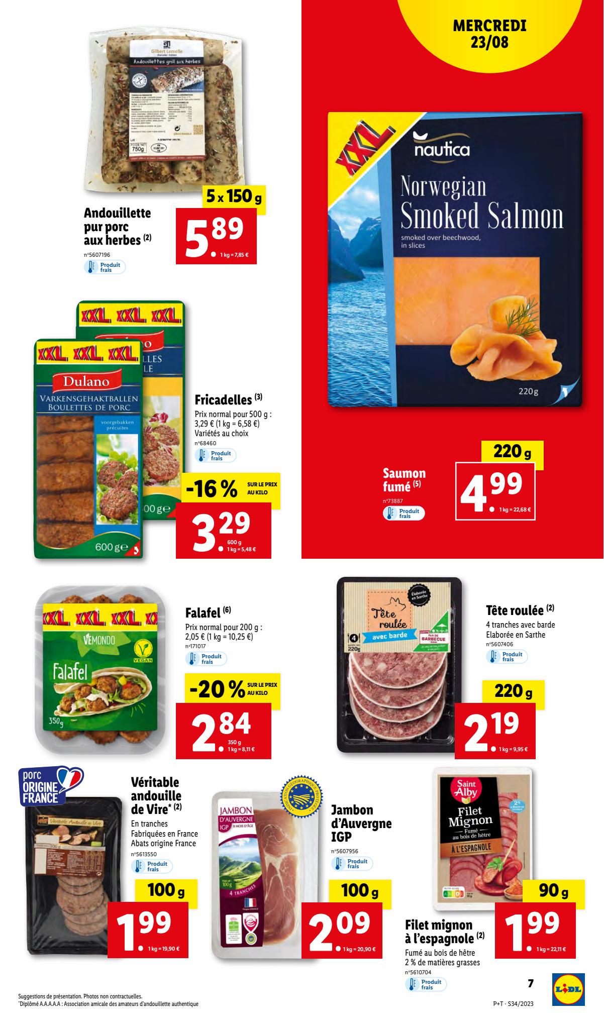 Catalogue Lidl 23 – 29 Août 2023 Page 7
