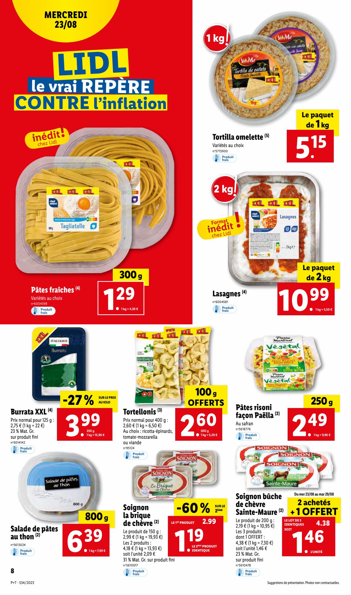 Catalogue Lidl 23 – 29 Août 2023 Page 8