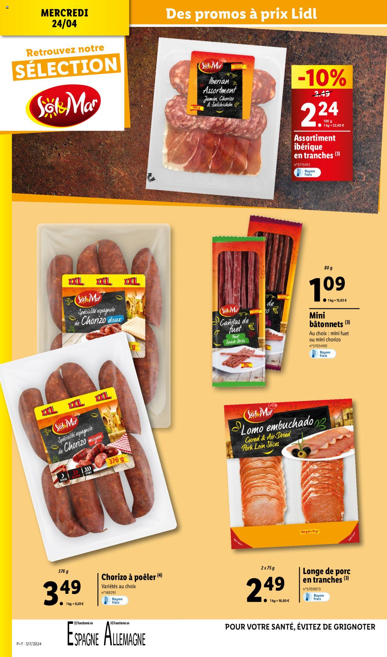 Catalogue Lidl 24 – 30 Avril 2024 Page 20