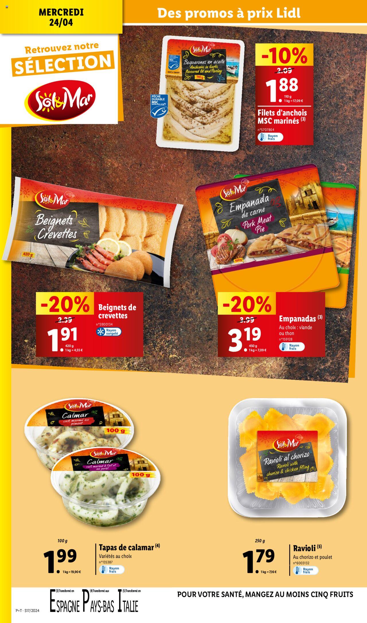 Catalogue Lidl 24 – 30 Avril 2024 Page 22