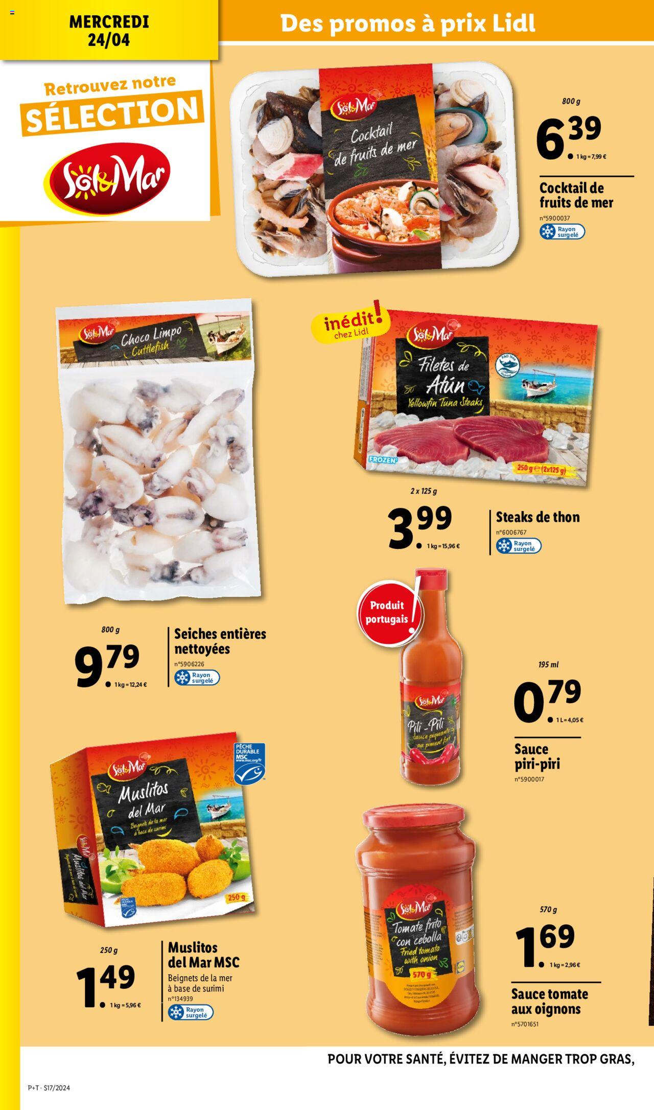 Catalogue Lidl 24 – 30 Avril 2024 Page 24