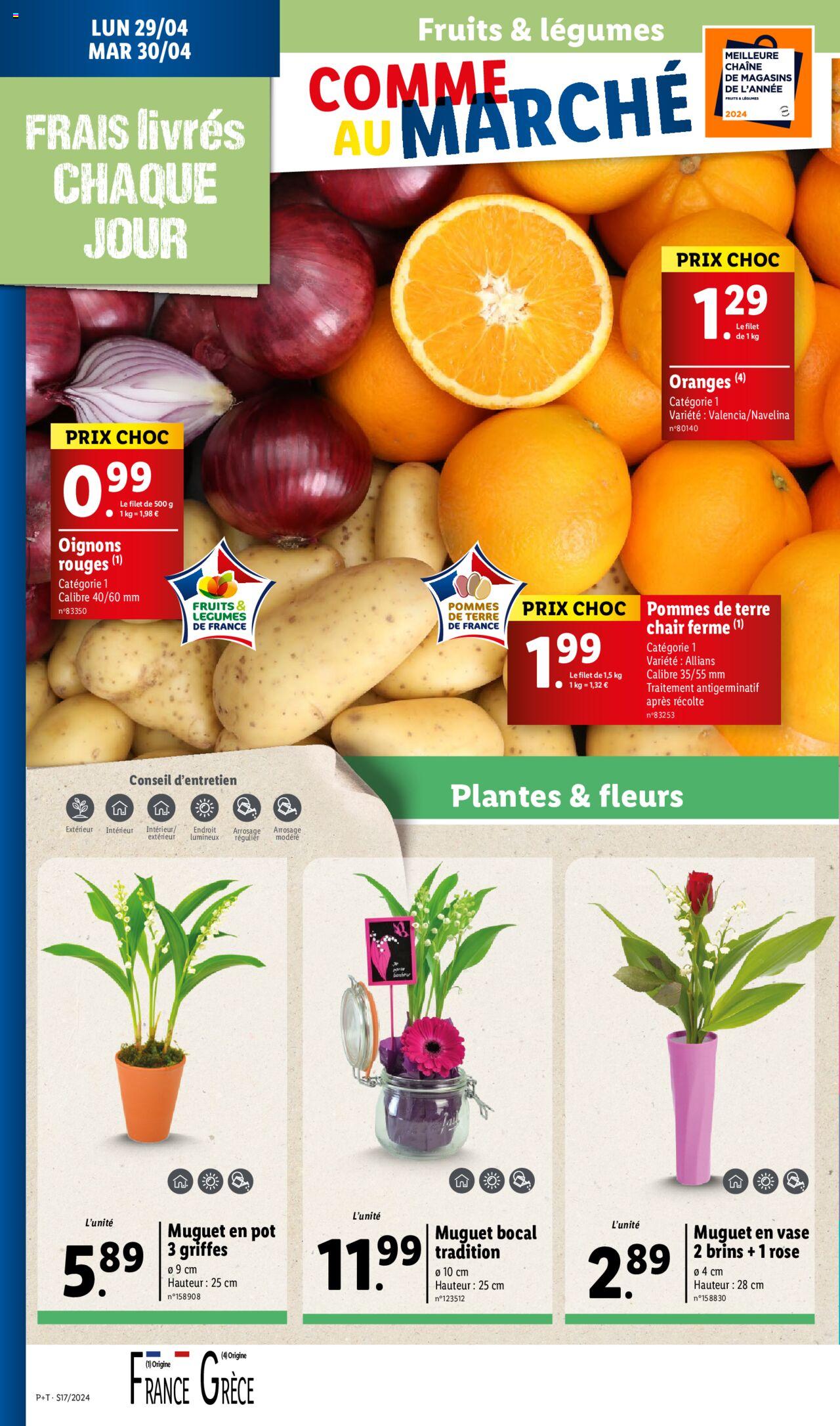 Catalogue Lidl 24 – 30 Avril 2024 Page 30