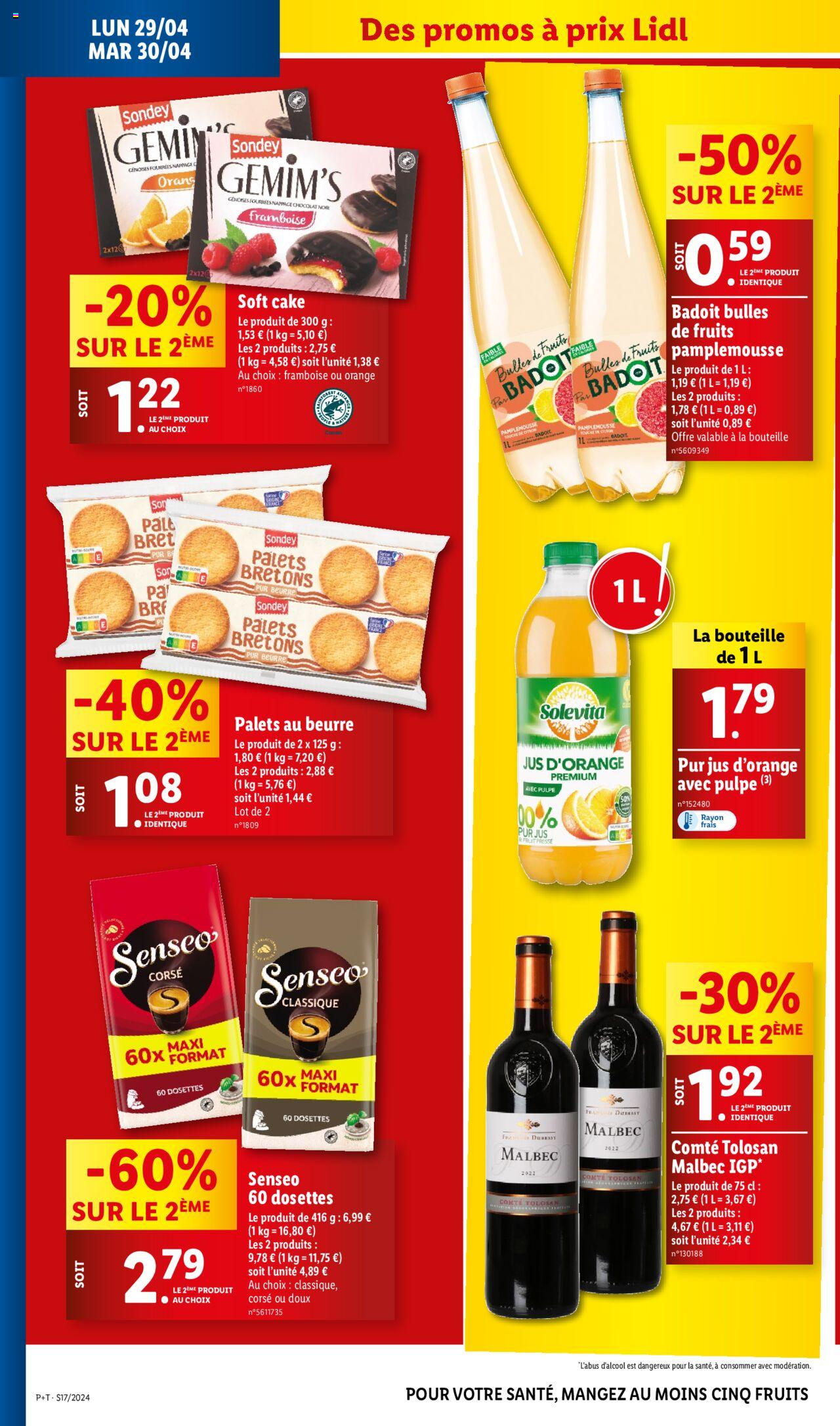 Catalogue Lidl 24 – 30 Avril 2024 Page 36