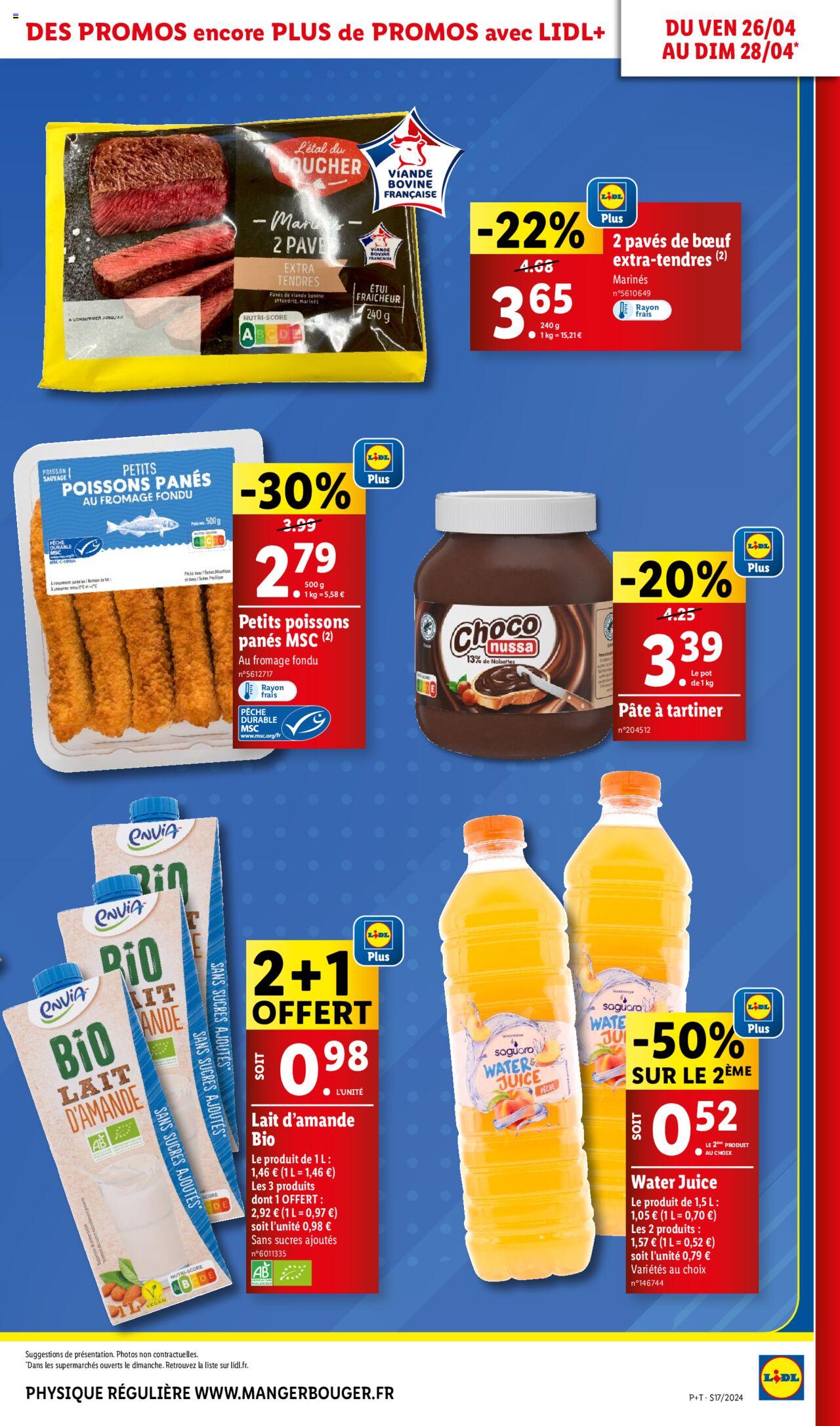 Catalogue Lidl 24 – 30 Avril 2024 Page 39