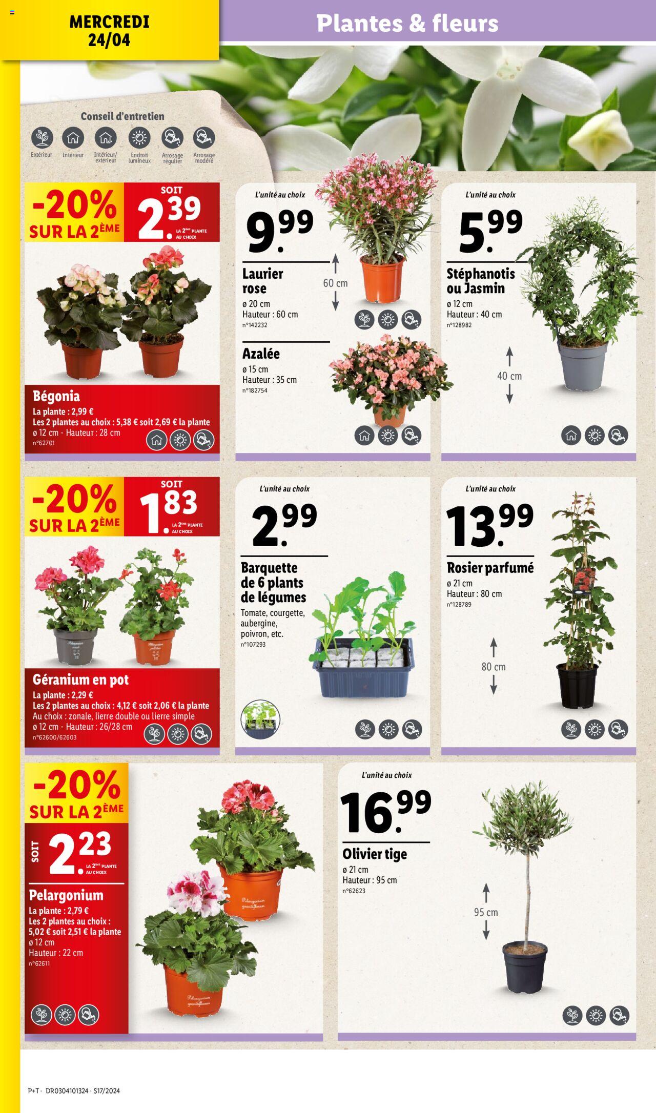 Catalogue Lidl 24 – 30 Avril 2024 Page 4