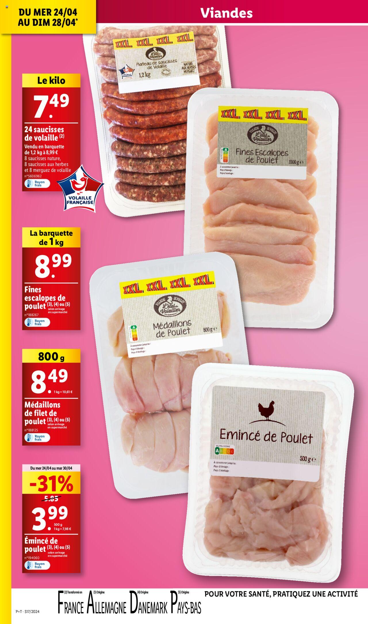 Catalogue Lidl 24 – 30 Avril 2024 Page 6