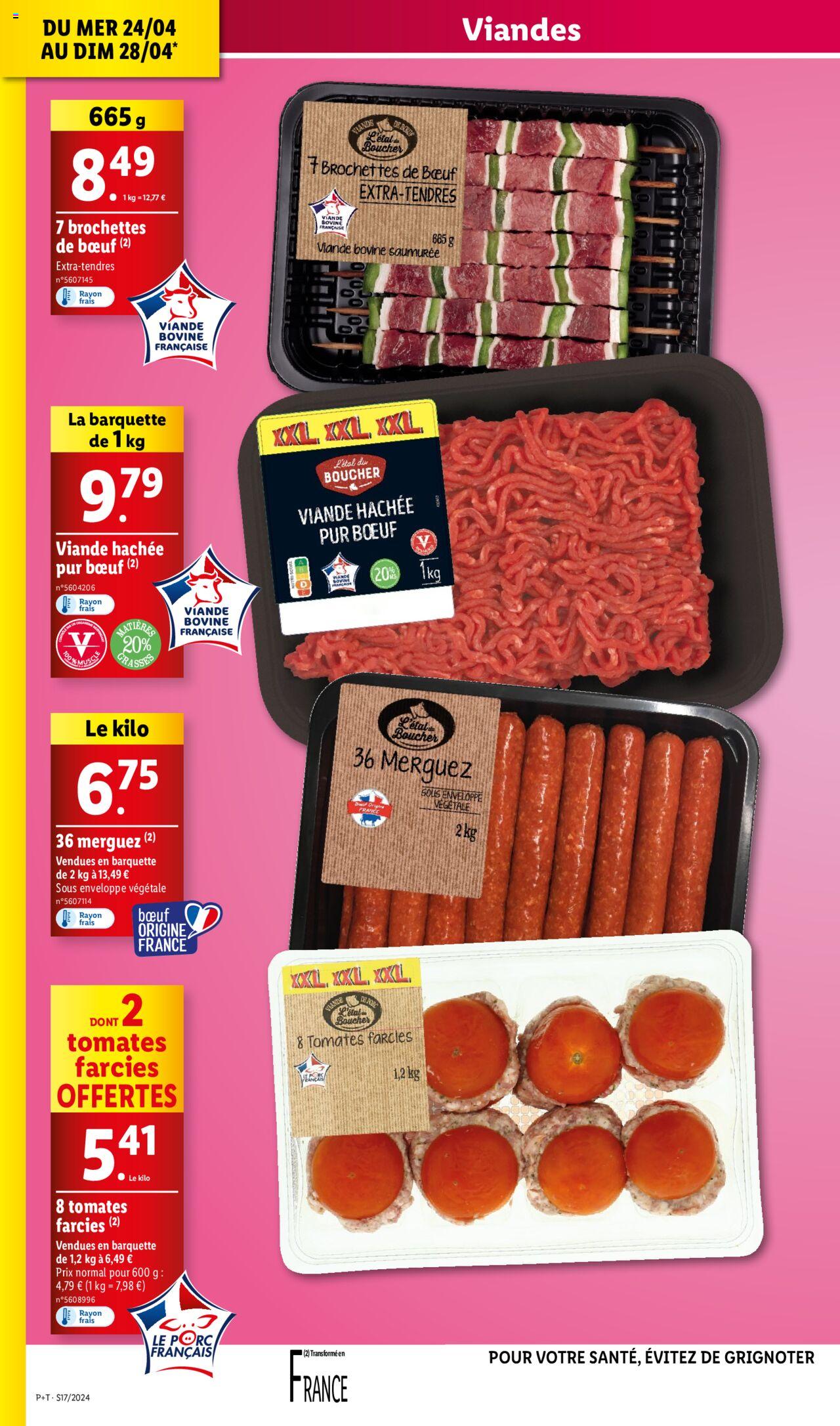 Catalogue Lidl 24 – 30 Avril 2024 Page 8