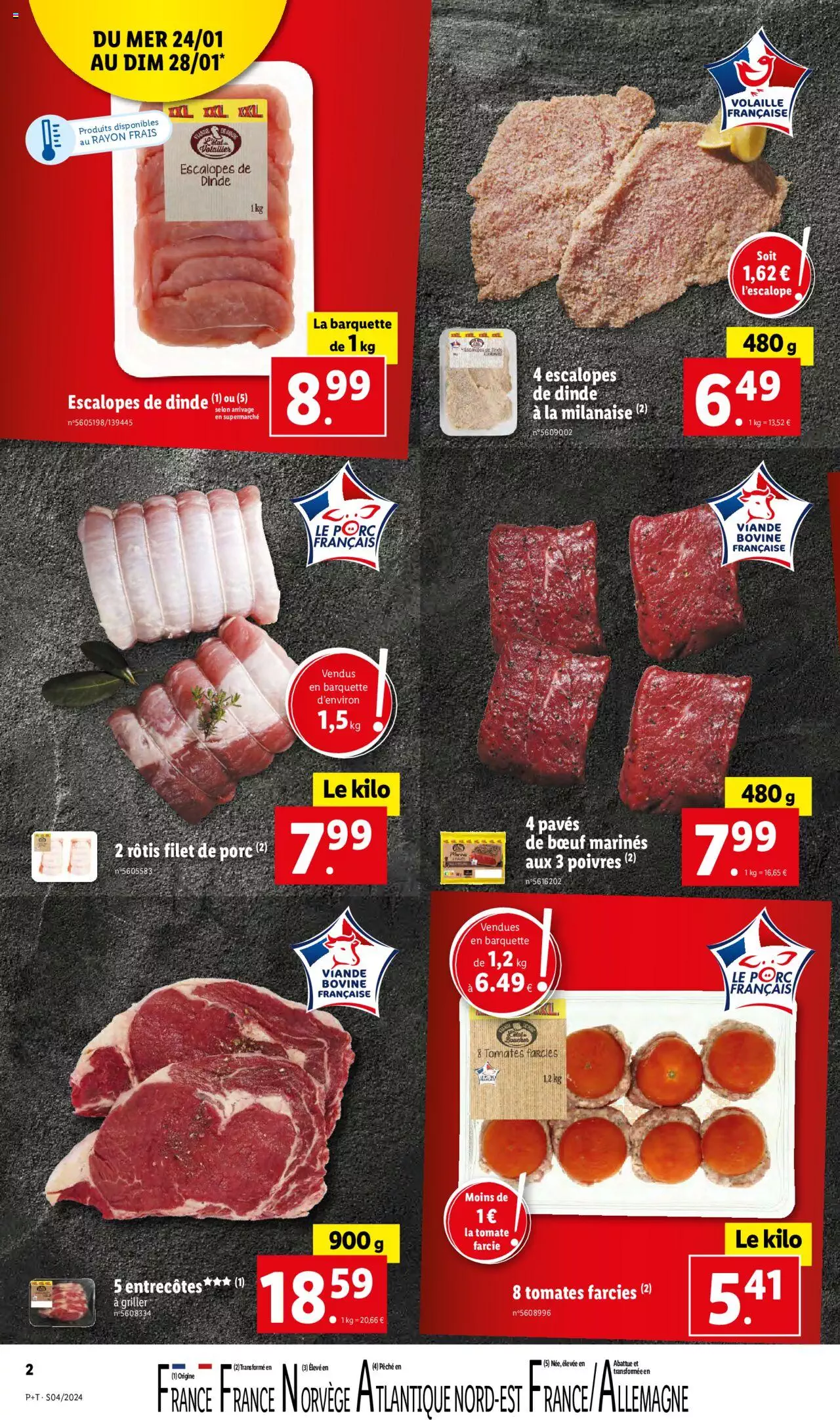 Catalogue Lidl 24 – 30 Janvier 2024 Page 2