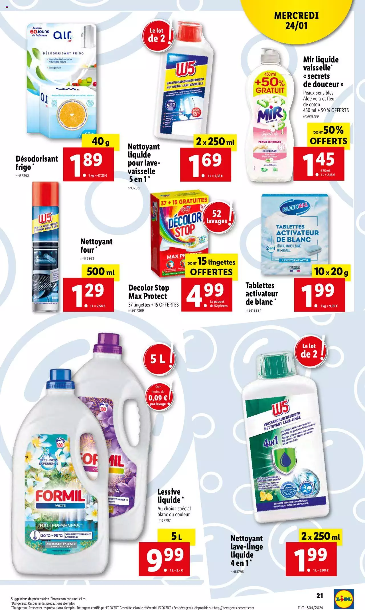 Catalogue Lidl 24 – 30 Janvier 2024 Page 21