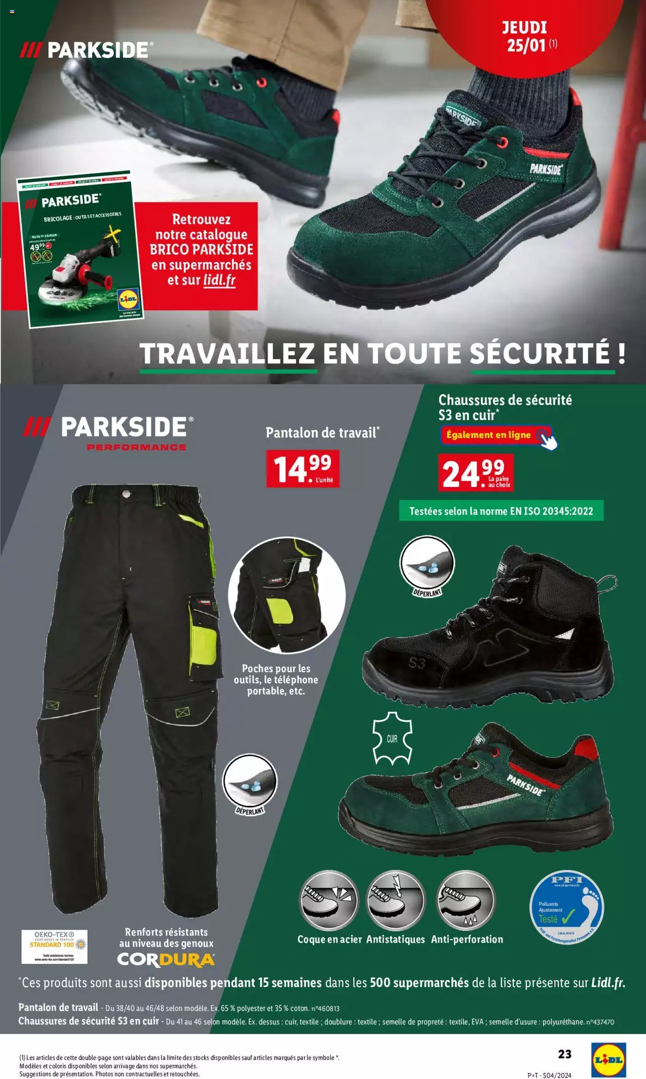 Catalogue Lidl 24 – 30 Janvier 2024 Page 23