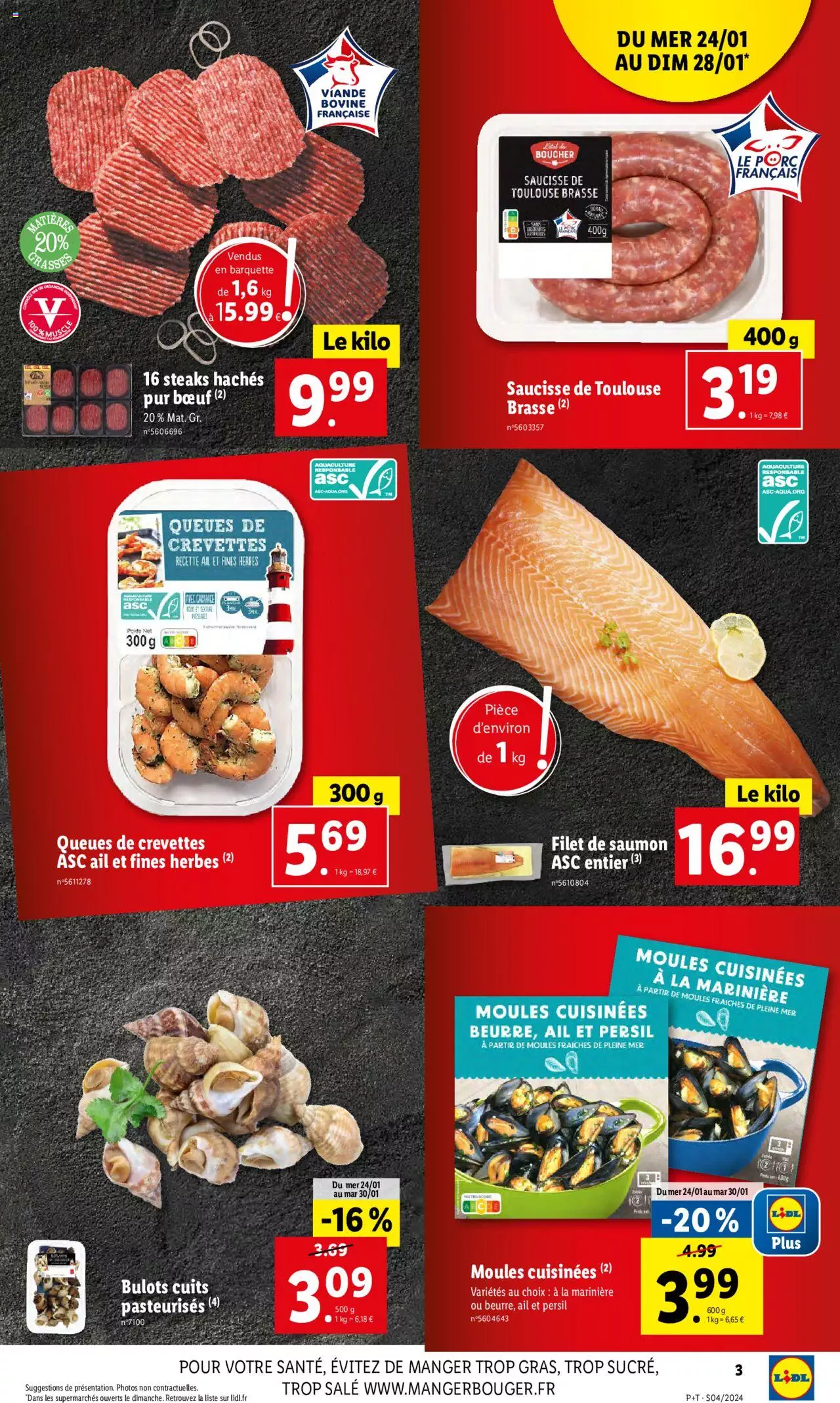 Catalogue Lidl 24 – 30 Janvier 2024 Page 3