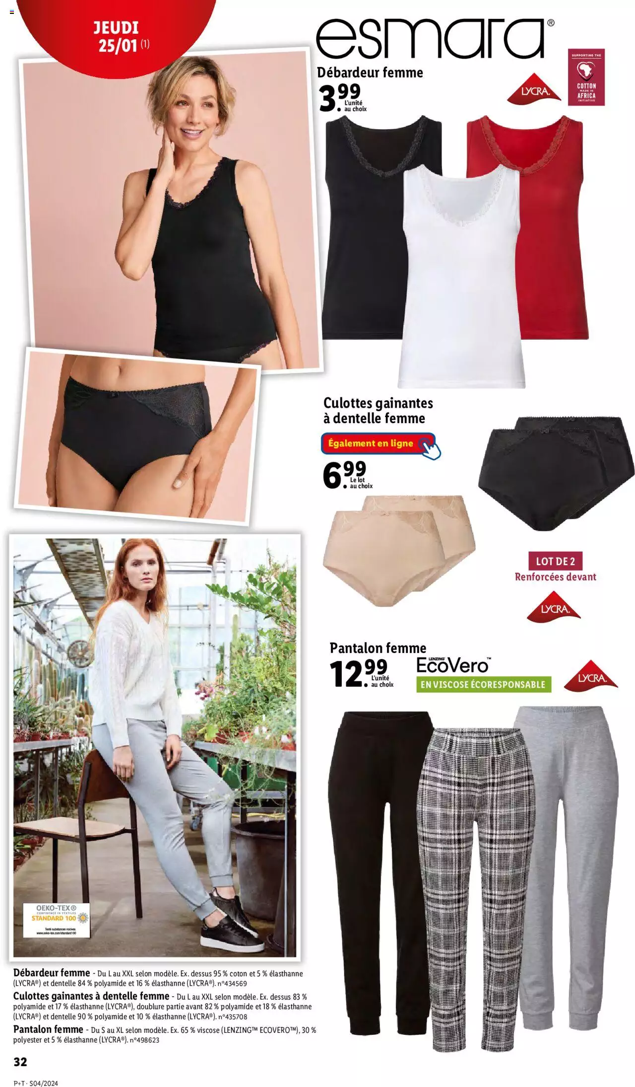 Catalogue Lidl 24 – 30 Janvier 2024 Page 32
