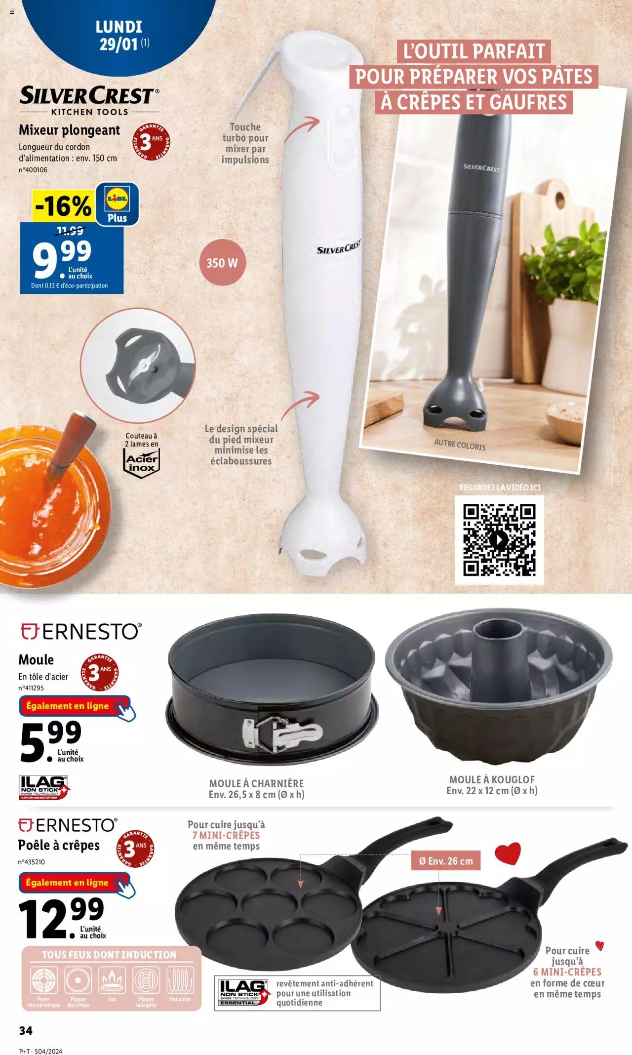 Catalogue Lidl 24 – 30 Janvier 2024 Page 34