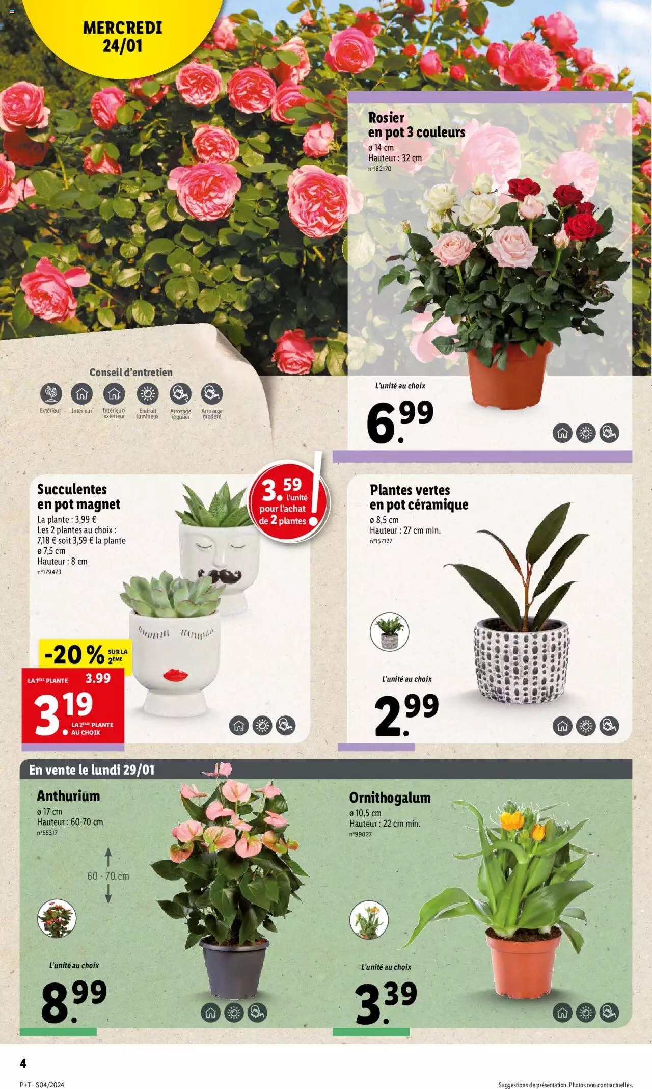 Catalogue Lidl 24 – 30 Janvier 2024 Page 4