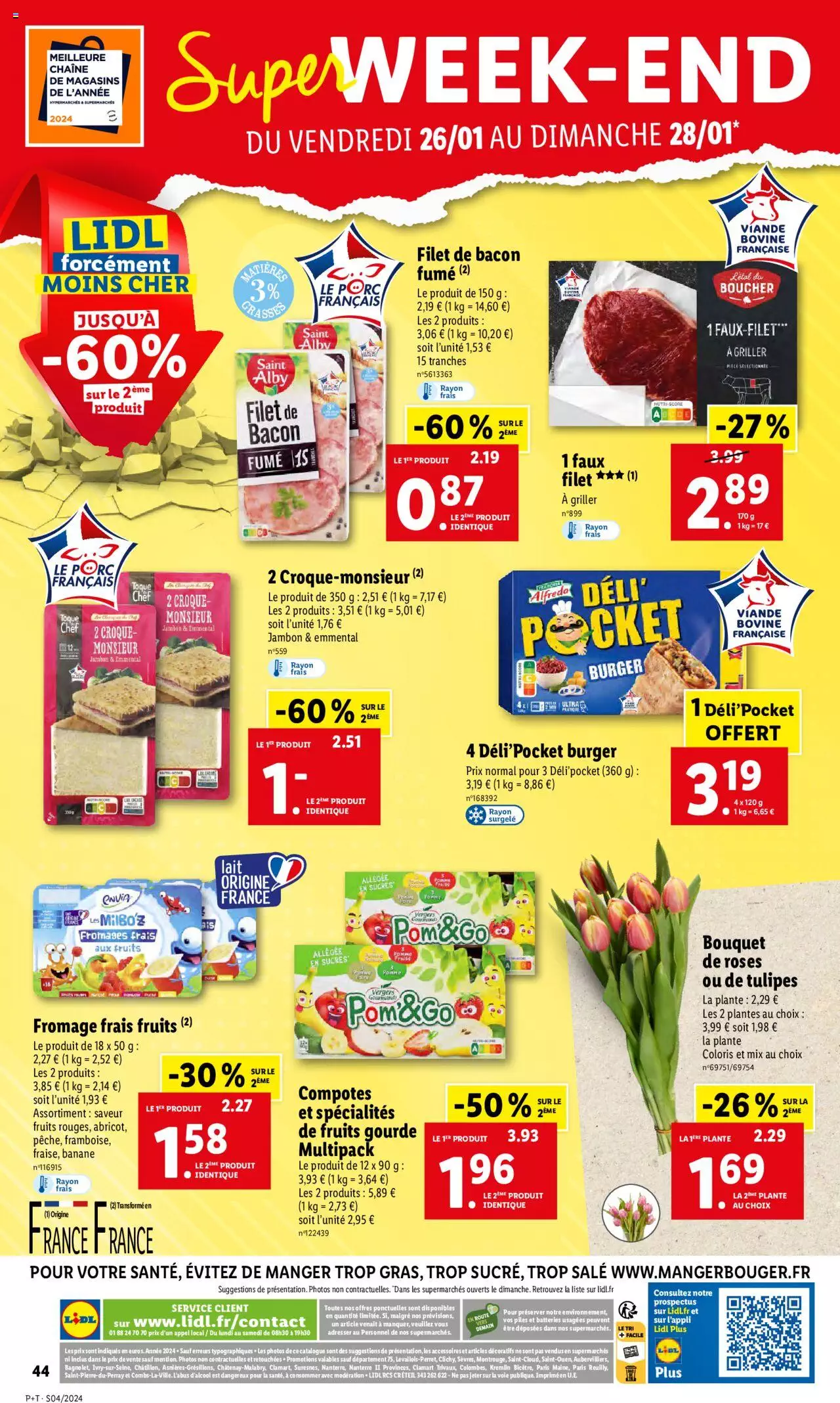Catalogue Lidl 24 – 30 Janvier 2024 Page 44