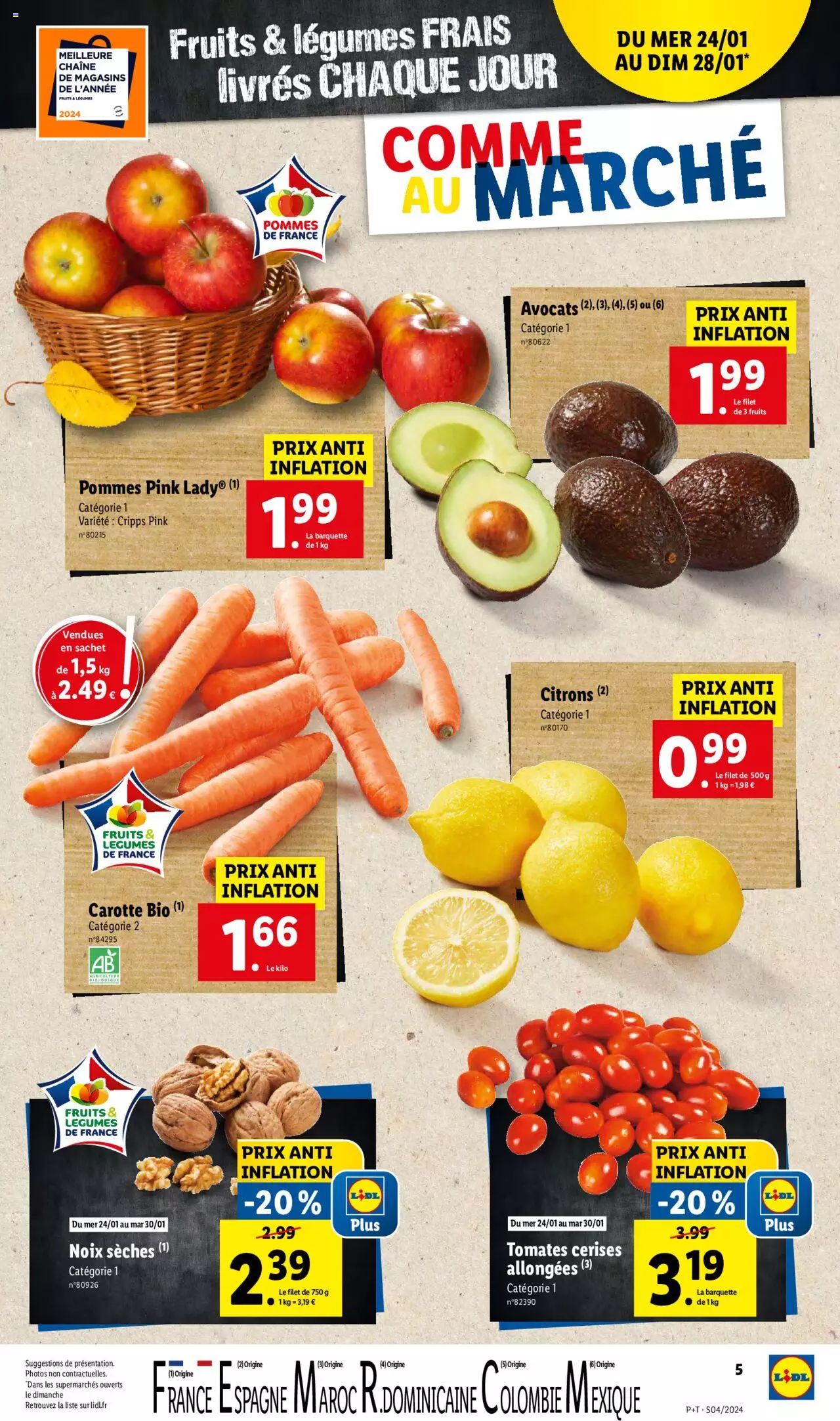 Catalogue Lidl 24 – 30 Janvier 2024 Page 5