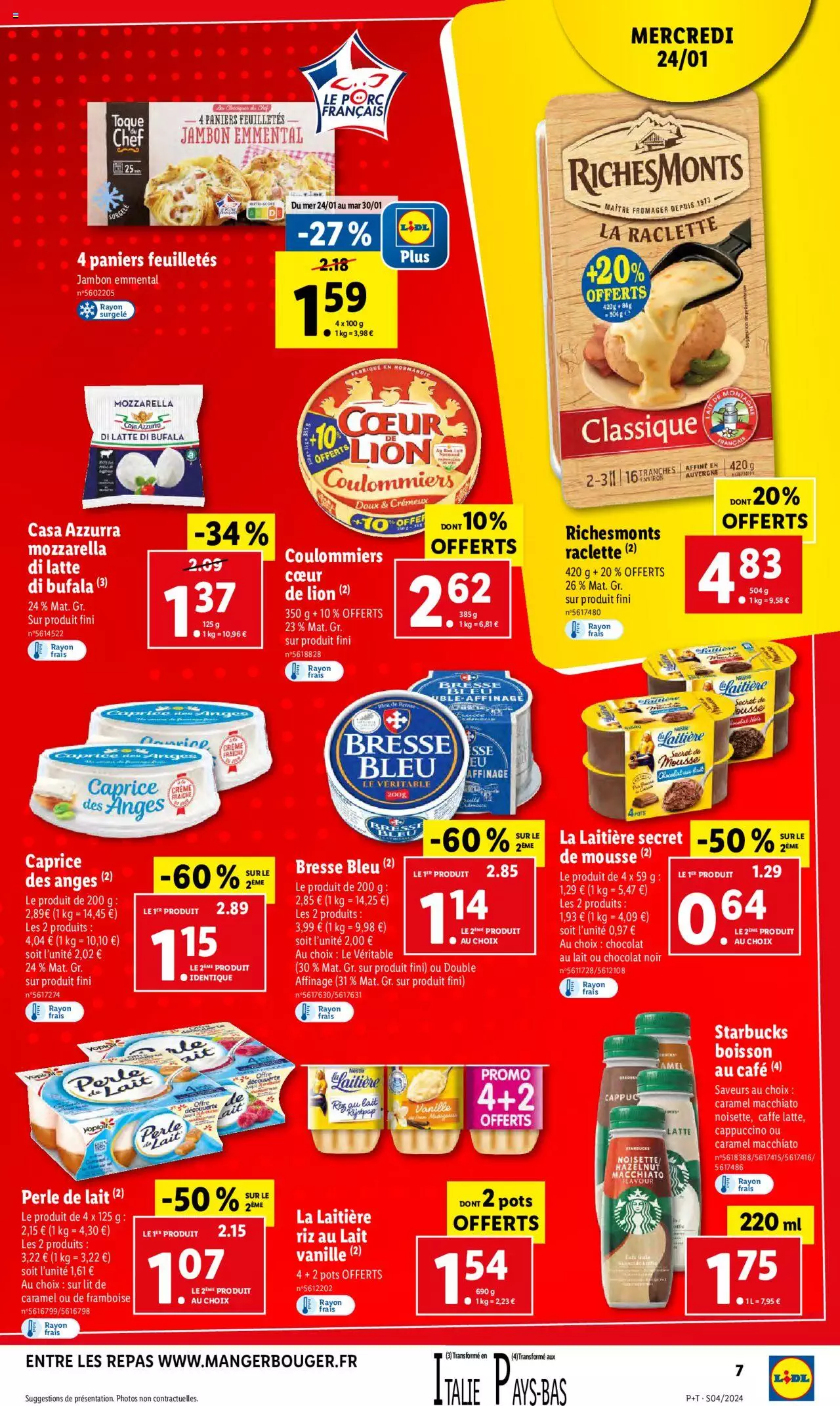 Catalogue Lidl 24 – 30 Janvier 2024 Page 7