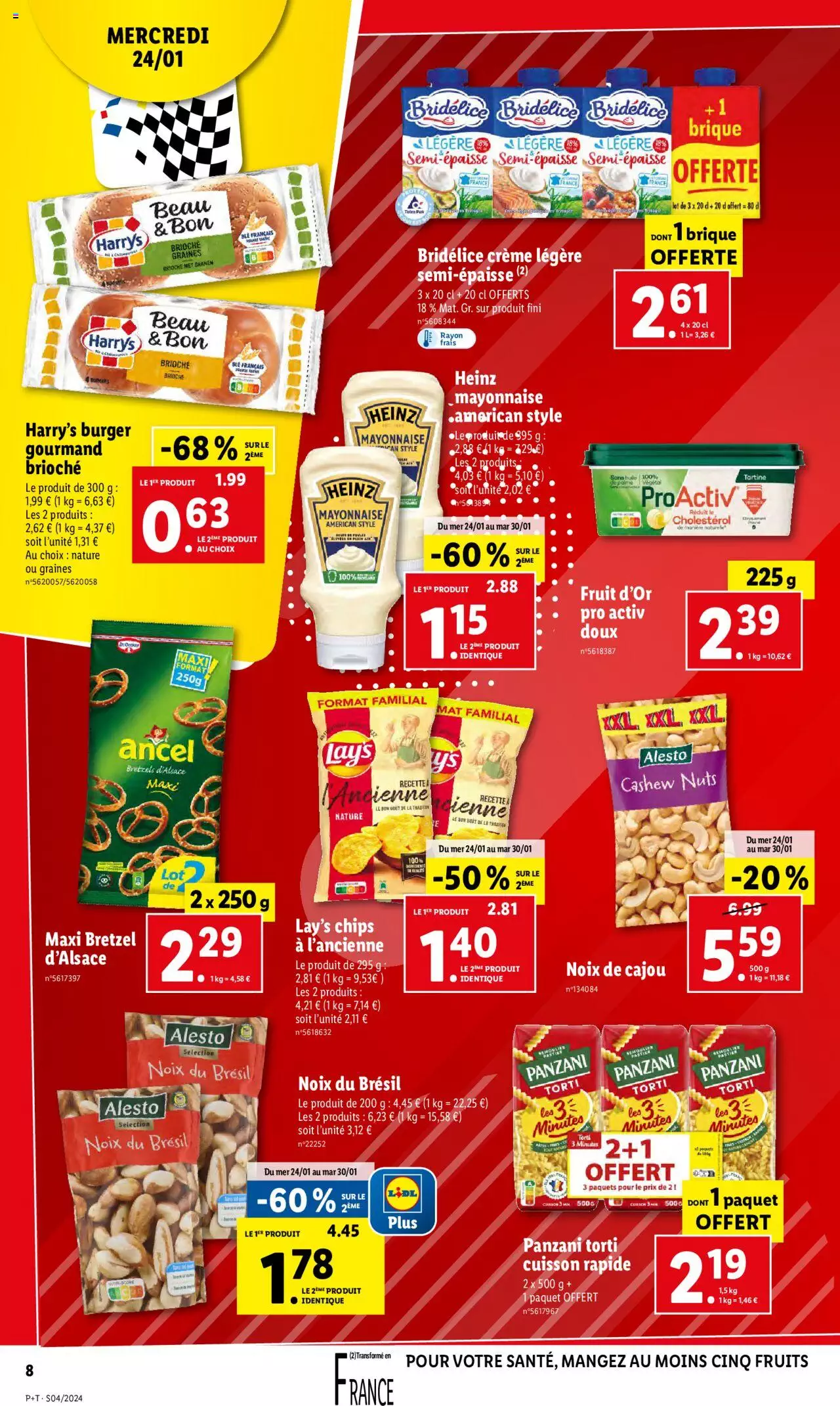 Catalogue Lidl 24 – 30 Janvier 2024 Page 8