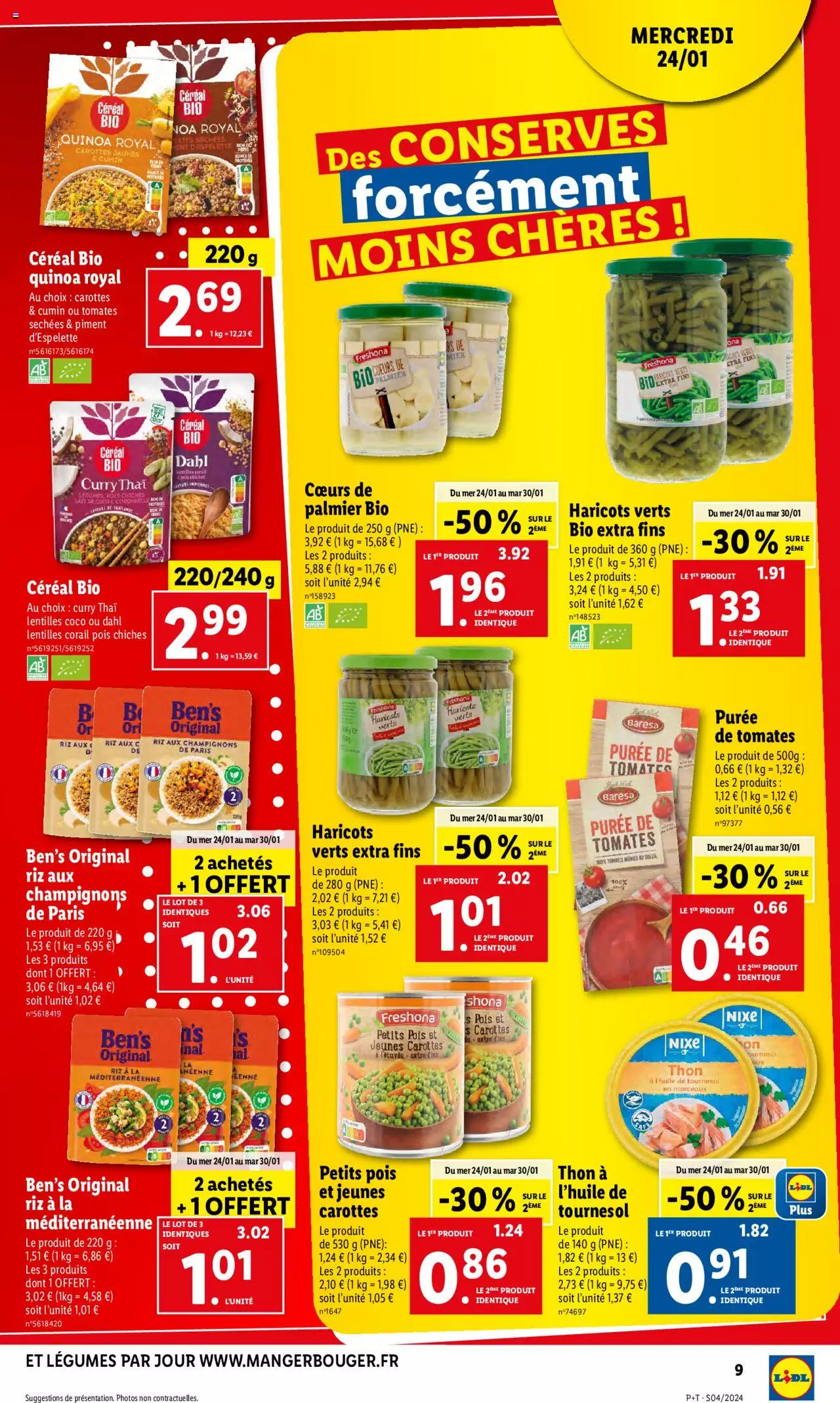 Catalogue Lidl 24 – 30 Janvier 2024 Page 9