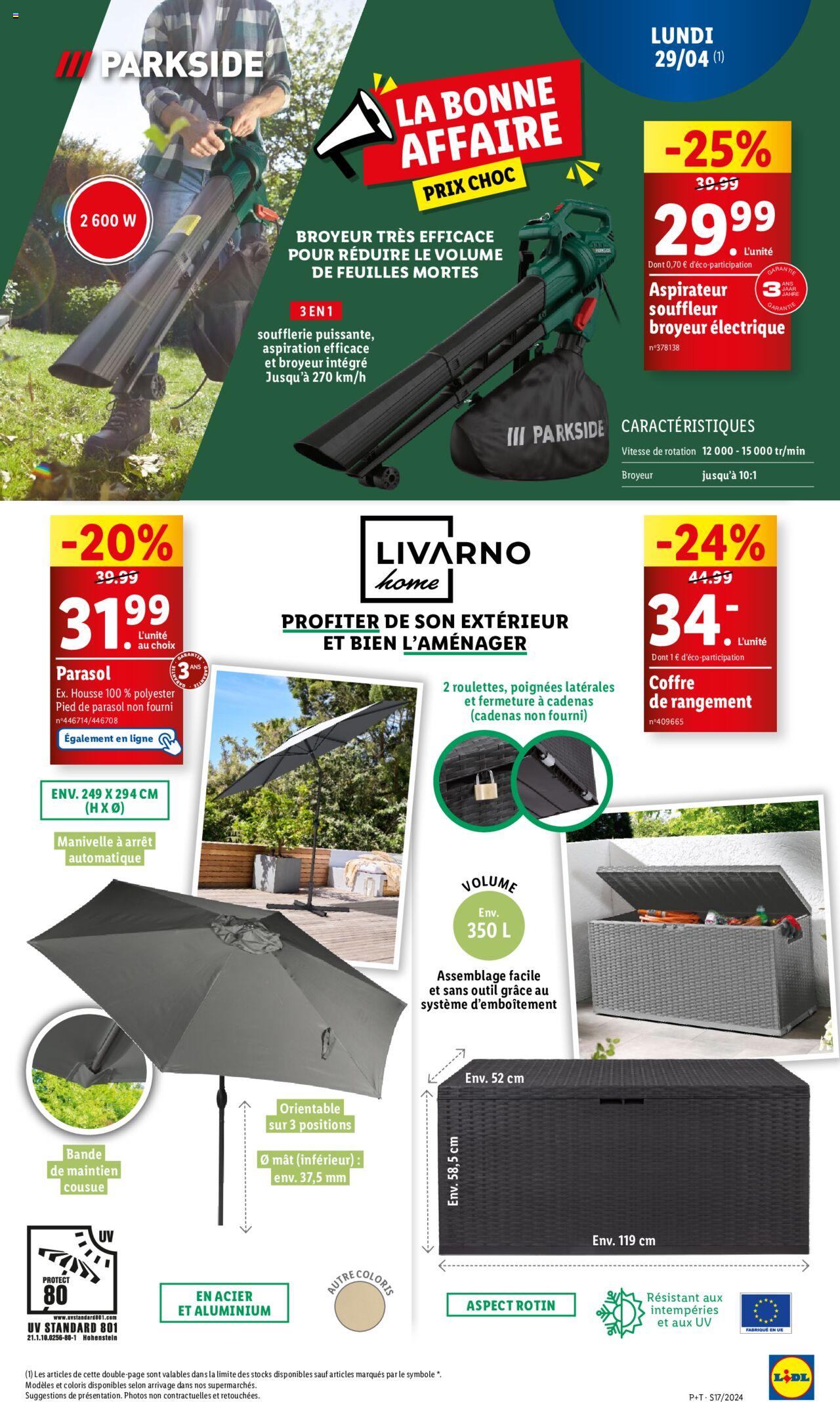 Catalogue Lidl 25 – 29 Avril 2024 Page 11