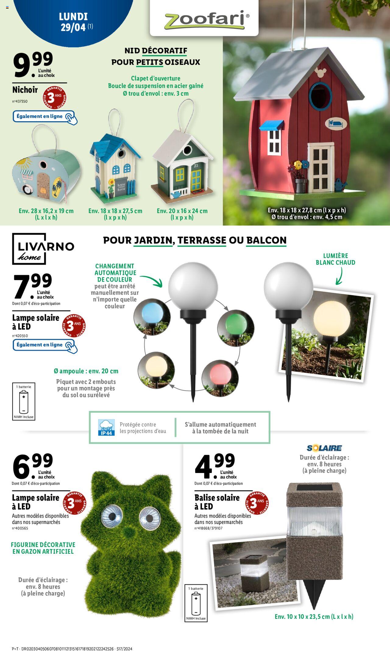 Catalogue Lidl 25 – 29 Avril 2024 Page 12