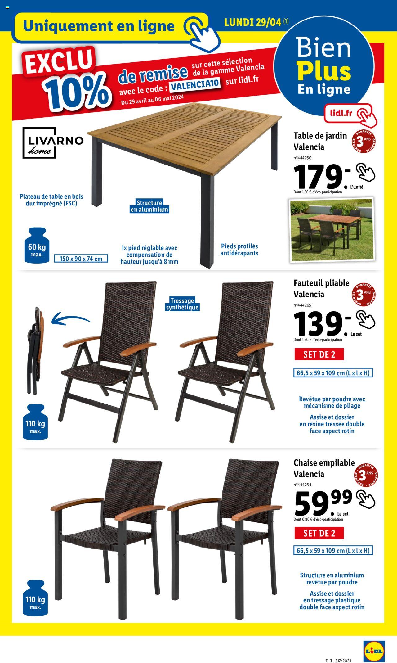 Catalogue Lidl 25 – 29 Avril 2024 Page 19