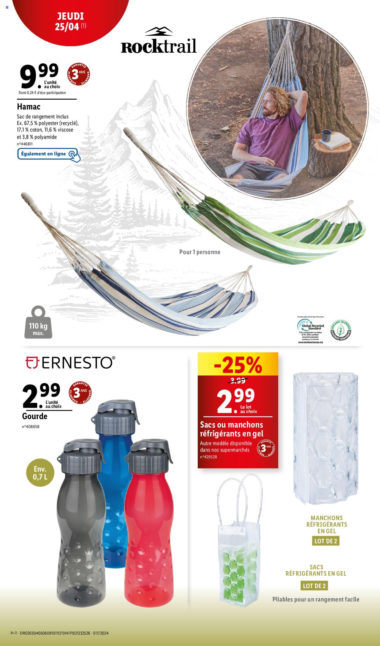 Catalogue Lidl 25 – 29 Avril 2024 Page 4