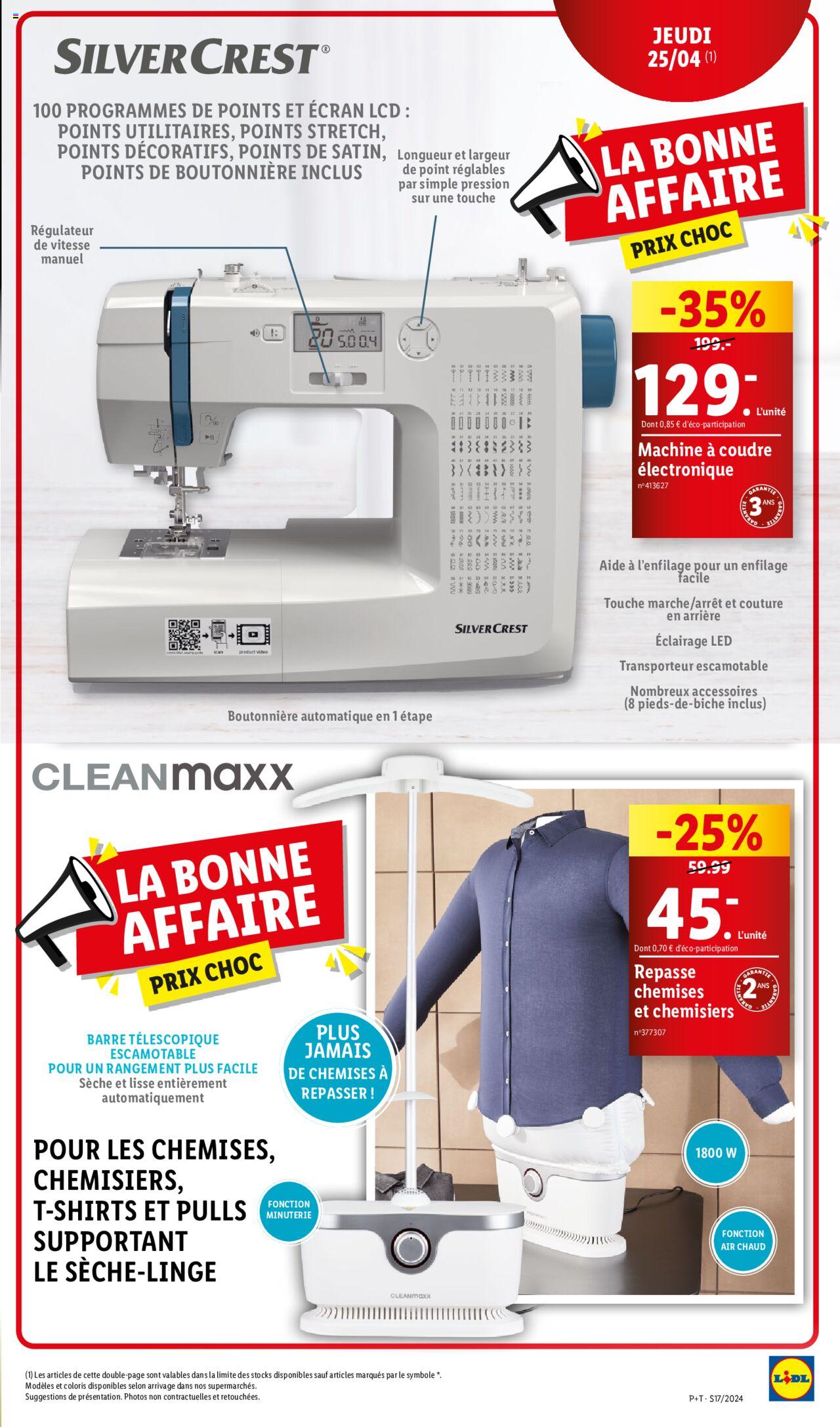Catalogue Lidl 25 – 29 Avril 2024 Page 5
