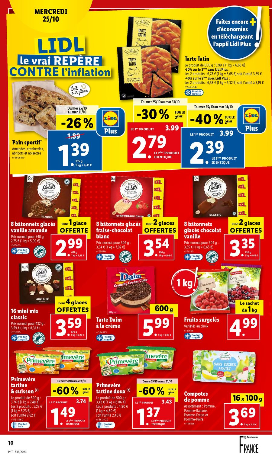 Catalogue Lidl 25 – 31 Octobre 2023 Page 10