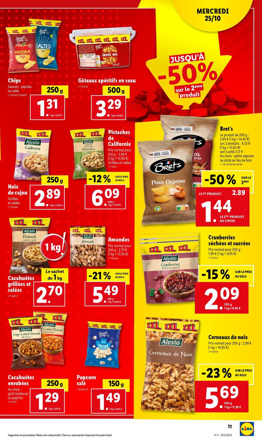 Catalogue Lidl 25 – 31 Octobre 2023 Page 11