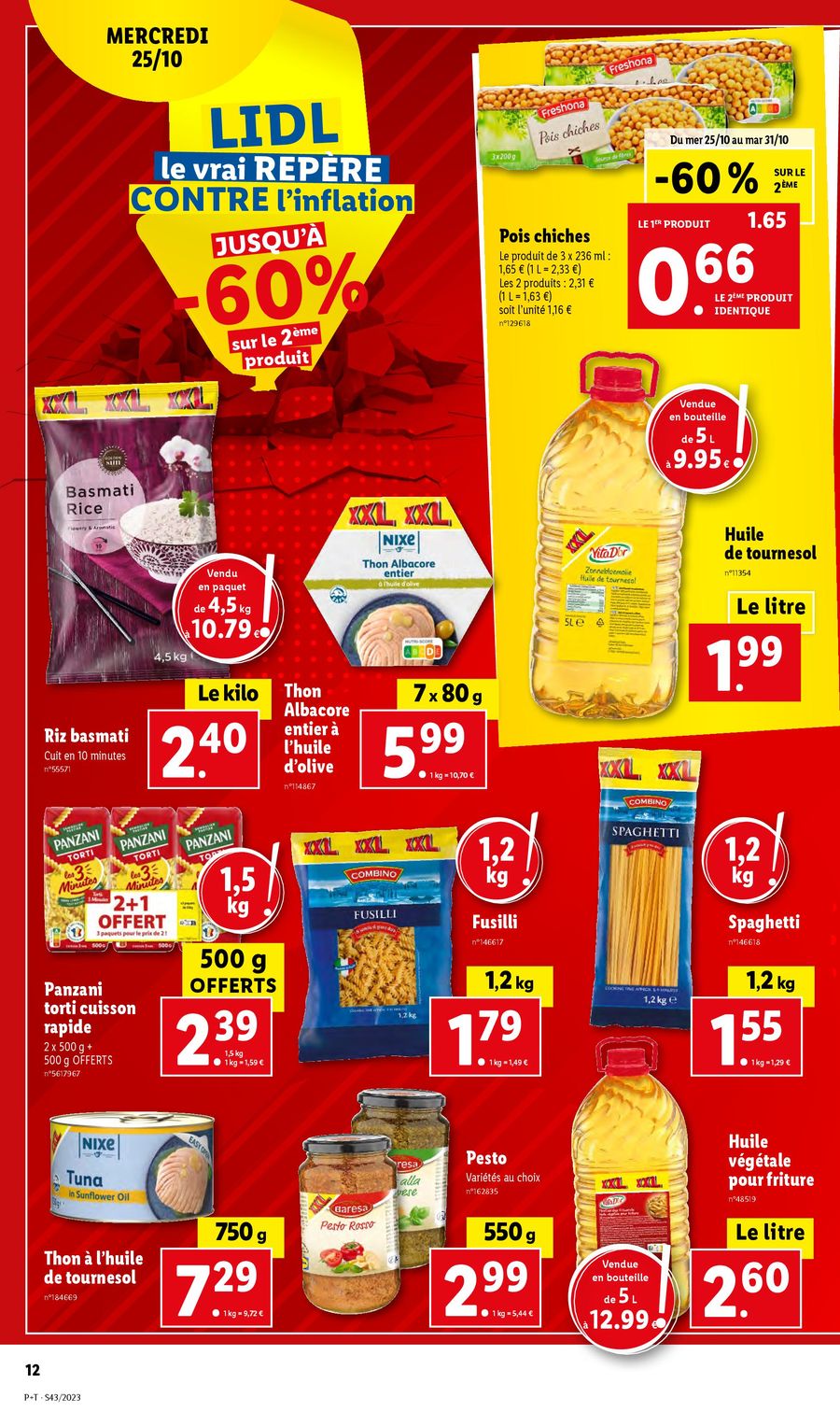 Catalogue Lidl 25 – 31 Octobre 2023 Page 12