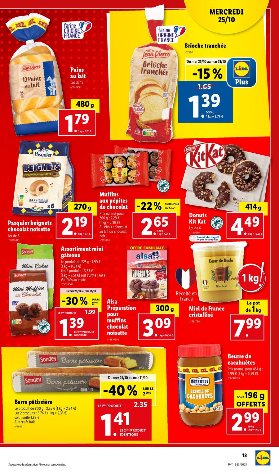 Catalogue Lidl 25 – 31 Octobre 2023 Page 13