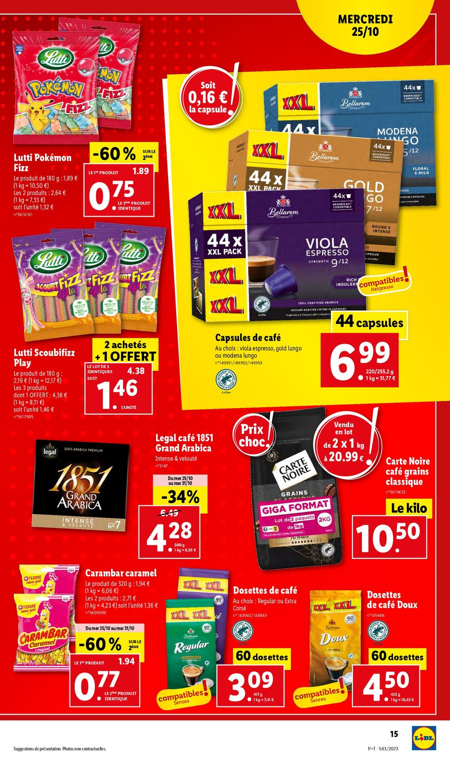Catalogue Lidl 25 – 31 Octobre 2023 Page 15