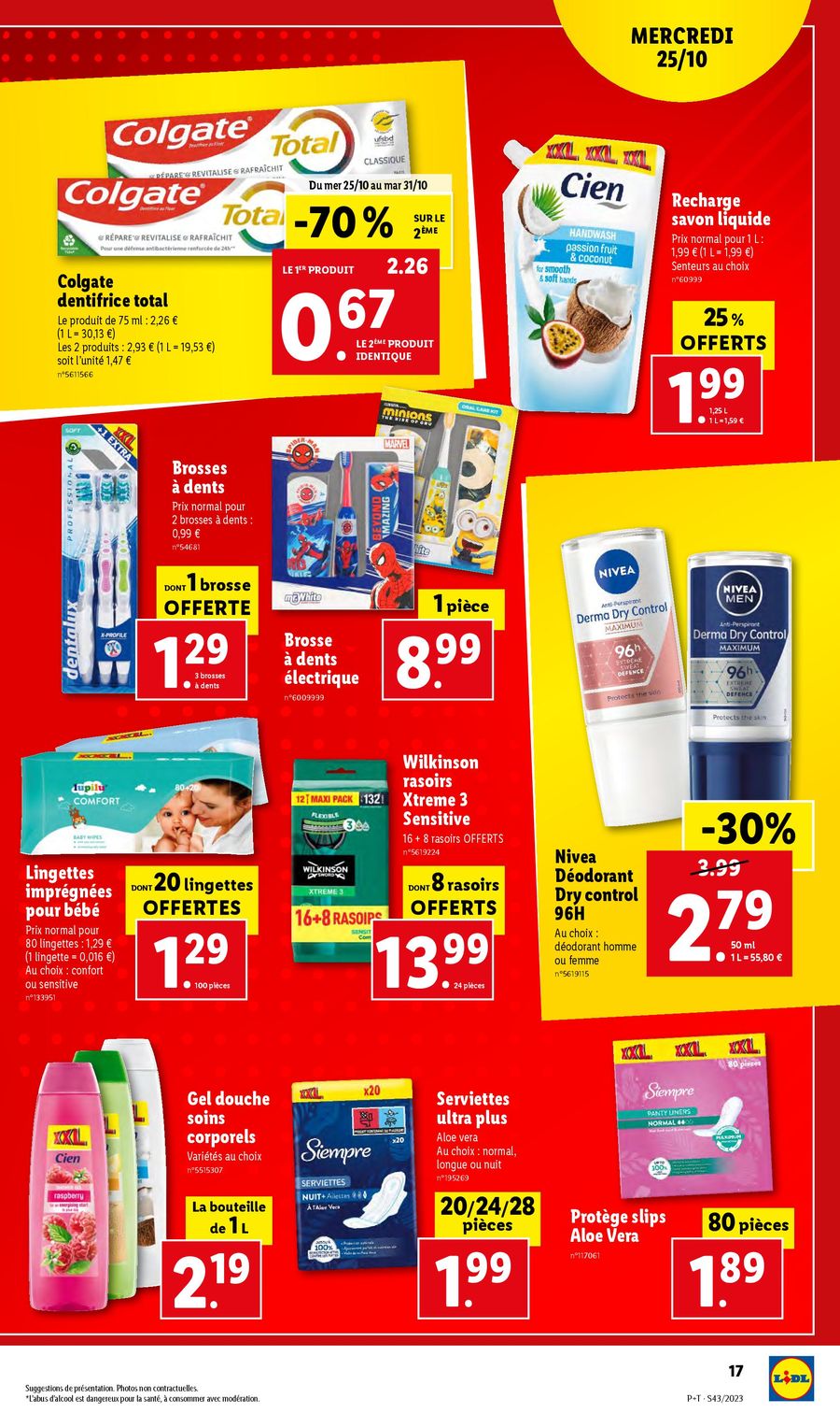Catalogue Lidl 25 – 31 Octobre 2023 Page 17