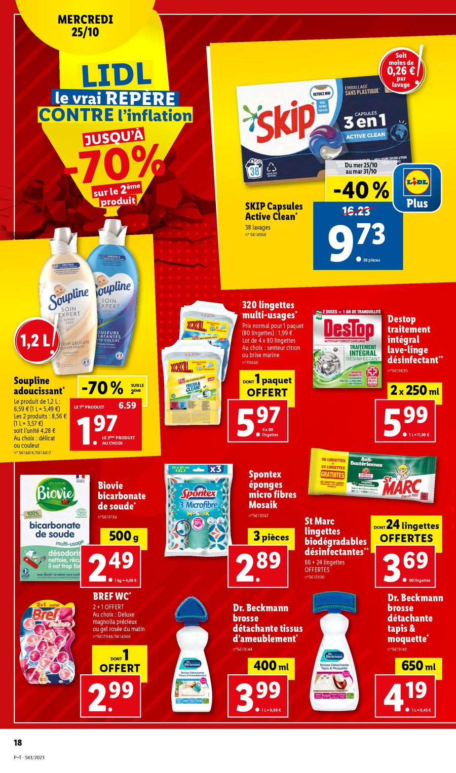 Catalogue Lidl 25 – 31 Octobre 2023 Page 18