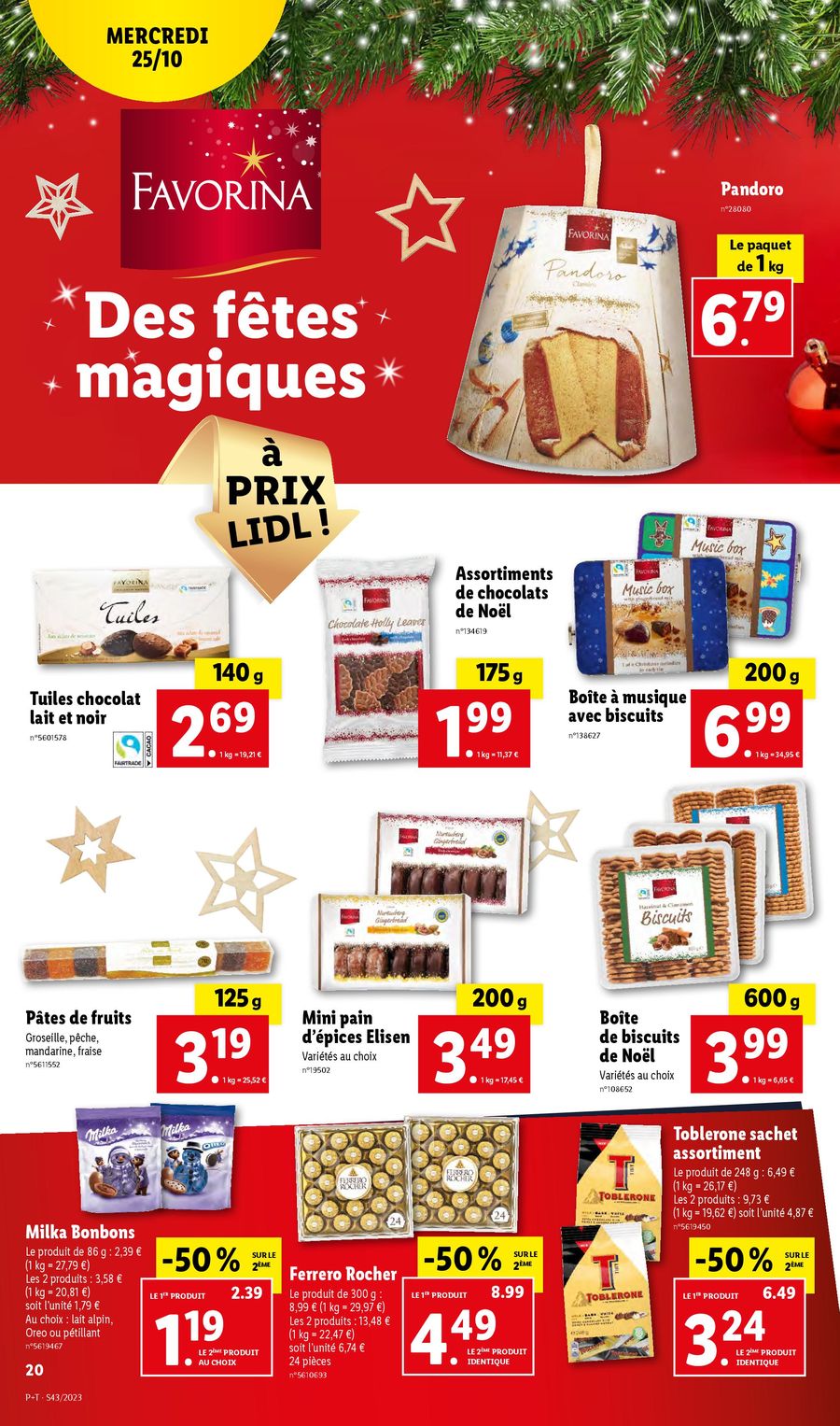 Catalogue Lidl 25 – 31 Octobre 2023 Page 20