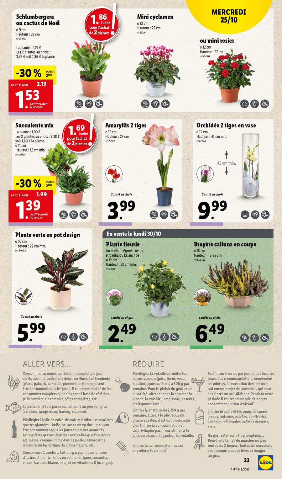 Catalogue Lidl 25 – 31 Octobre 2023 Page 23