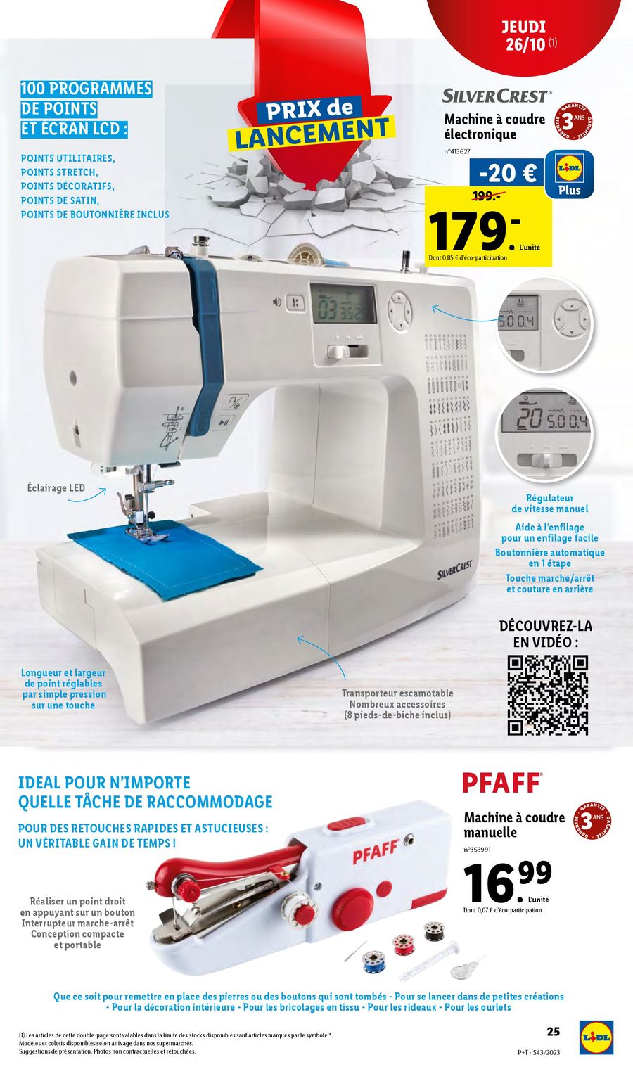 Catalogue Lidl 25 – 31 Octobre 2023 Page 25