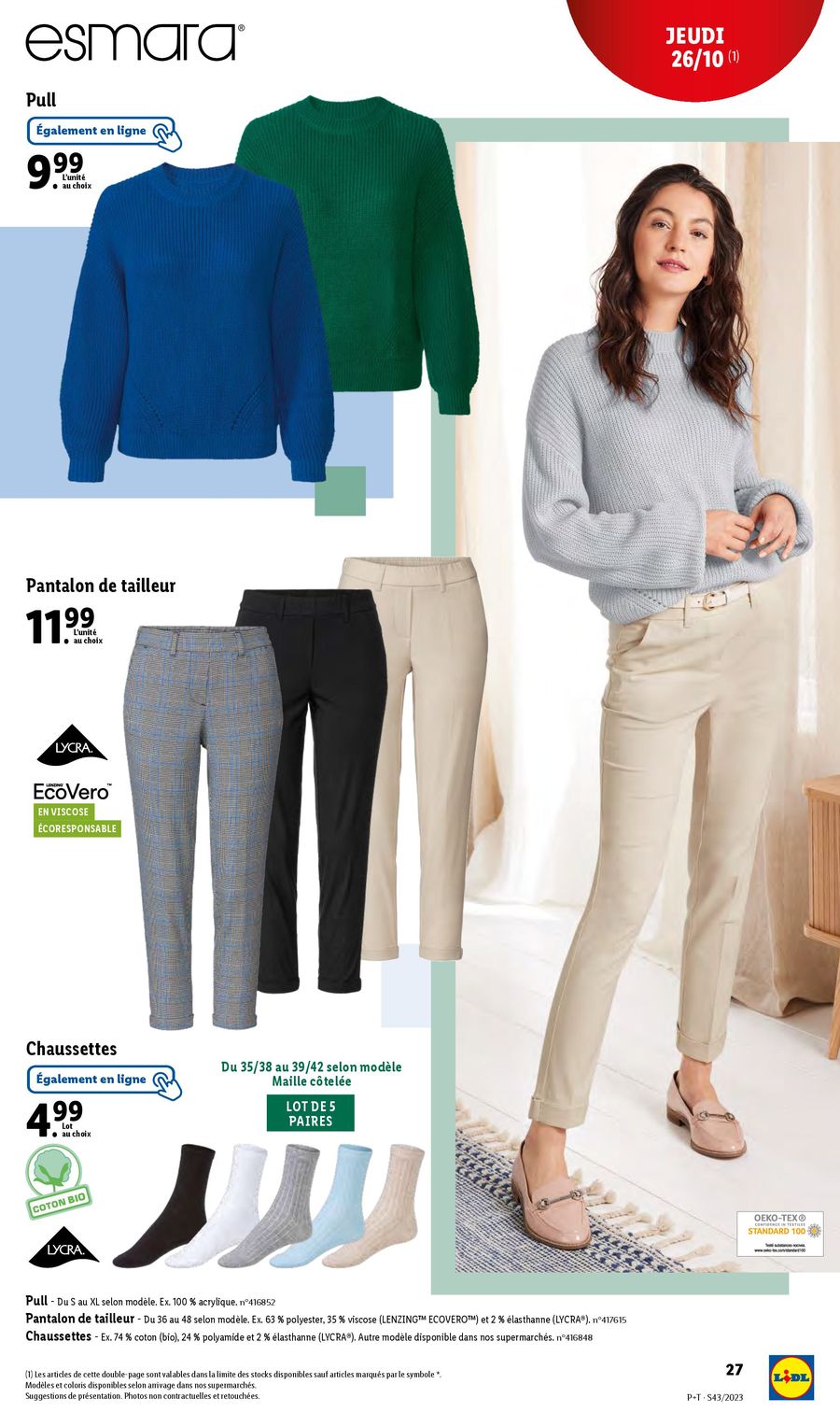 Catalogue Lidl 25 – 31 Octobre 2023 Page 27
