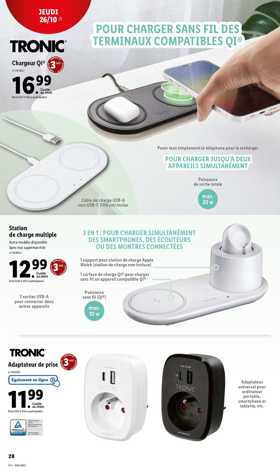 Catalogue Lidl 25 – 31 Octobre 2023 Page 28