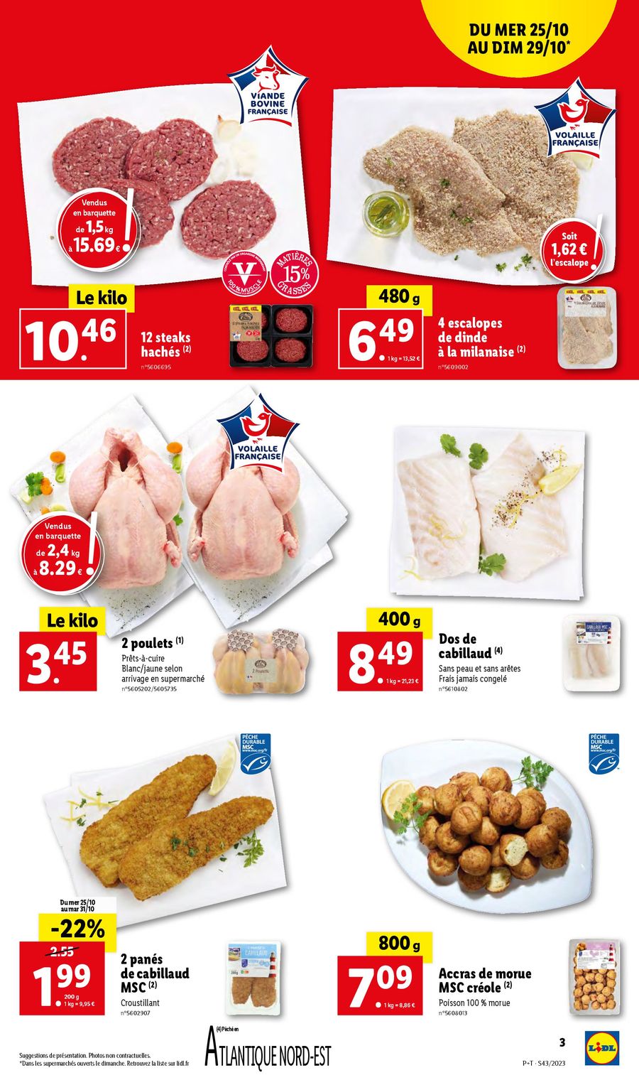 Catalogue Lidl 25 – 31 Octobre 2023 Page 3