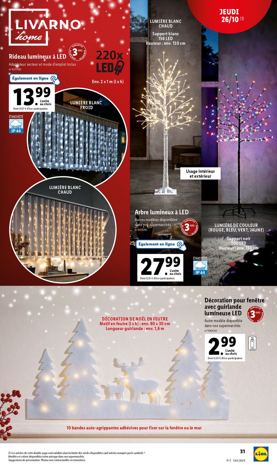 Catalogue Lidl 25 – 31 Octobre 2023 Page 31