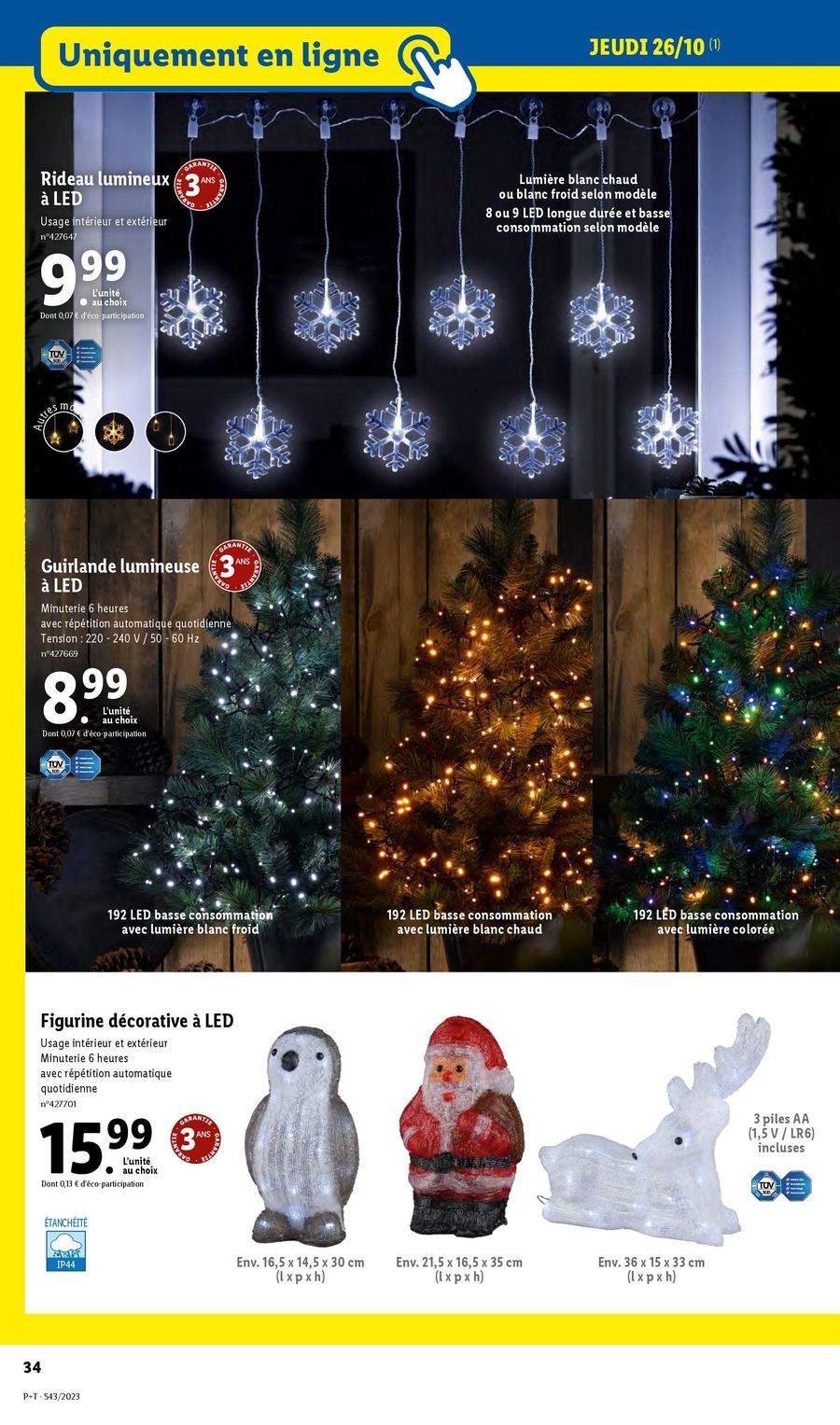 Catalogue Lidl 25 – 31 Octobre 2023 Page 34