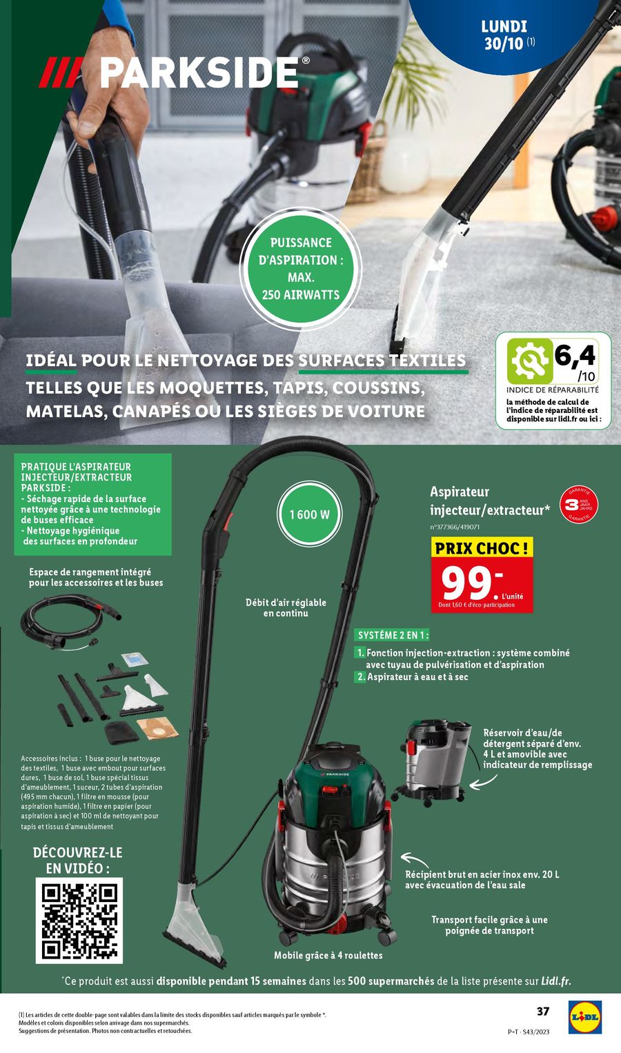 Catalogue Lidl 25 – 31 Octobre 2023 Page 37