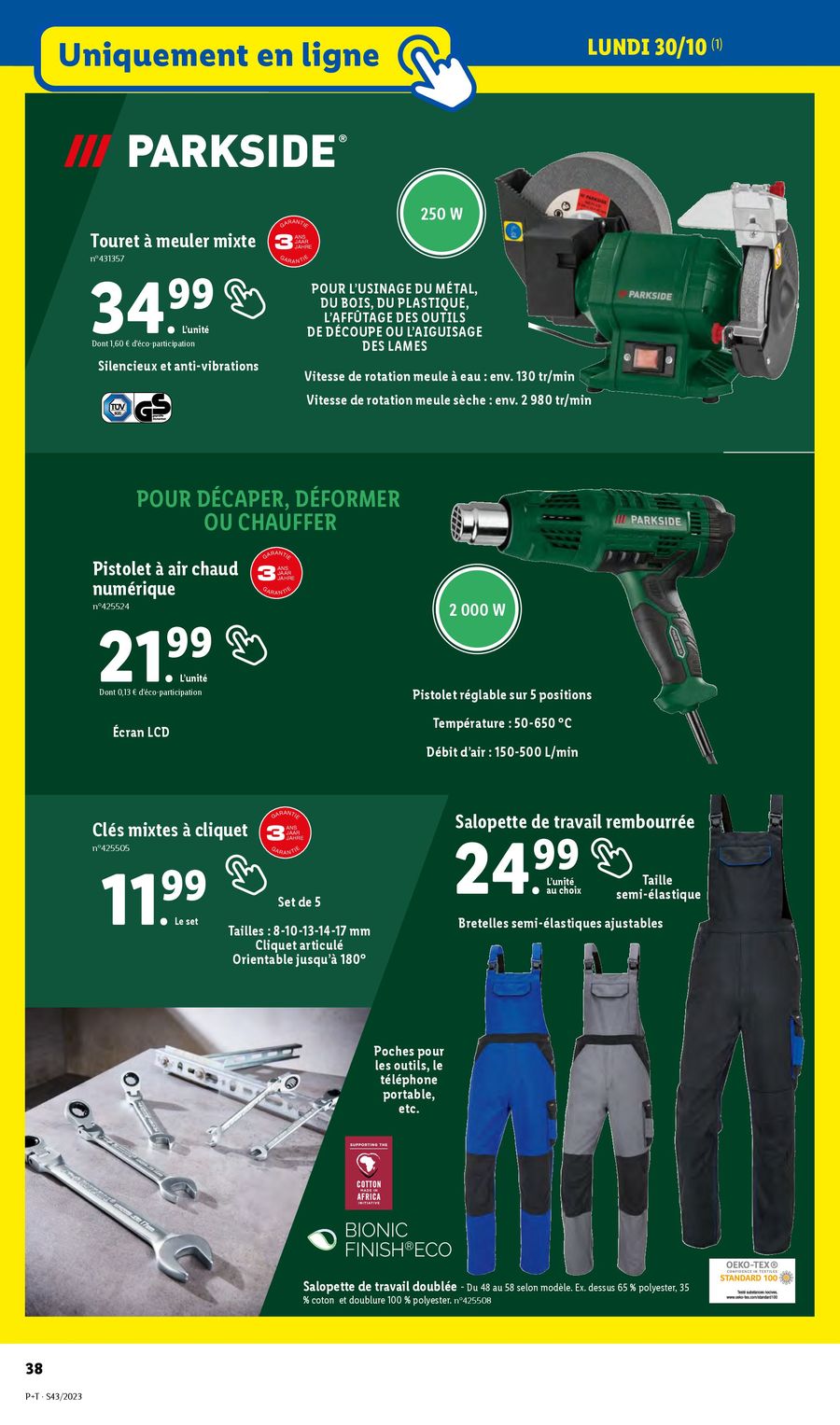 Catalogue Lidl 25 – 31 Octobre 2023 Page 38